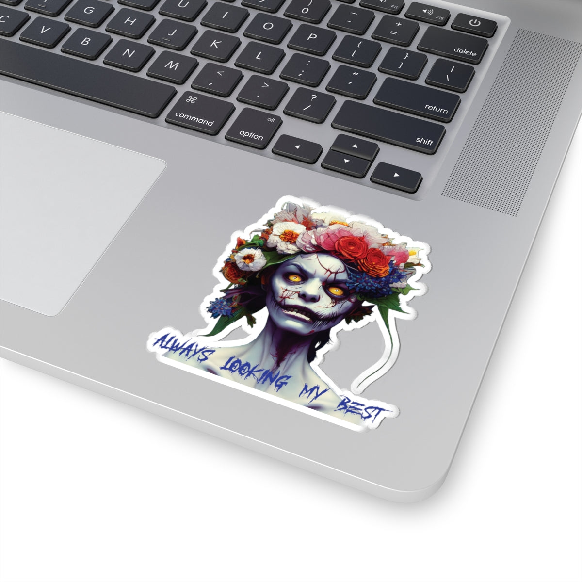 Queen Zombie Kiss-Cut Stickers
