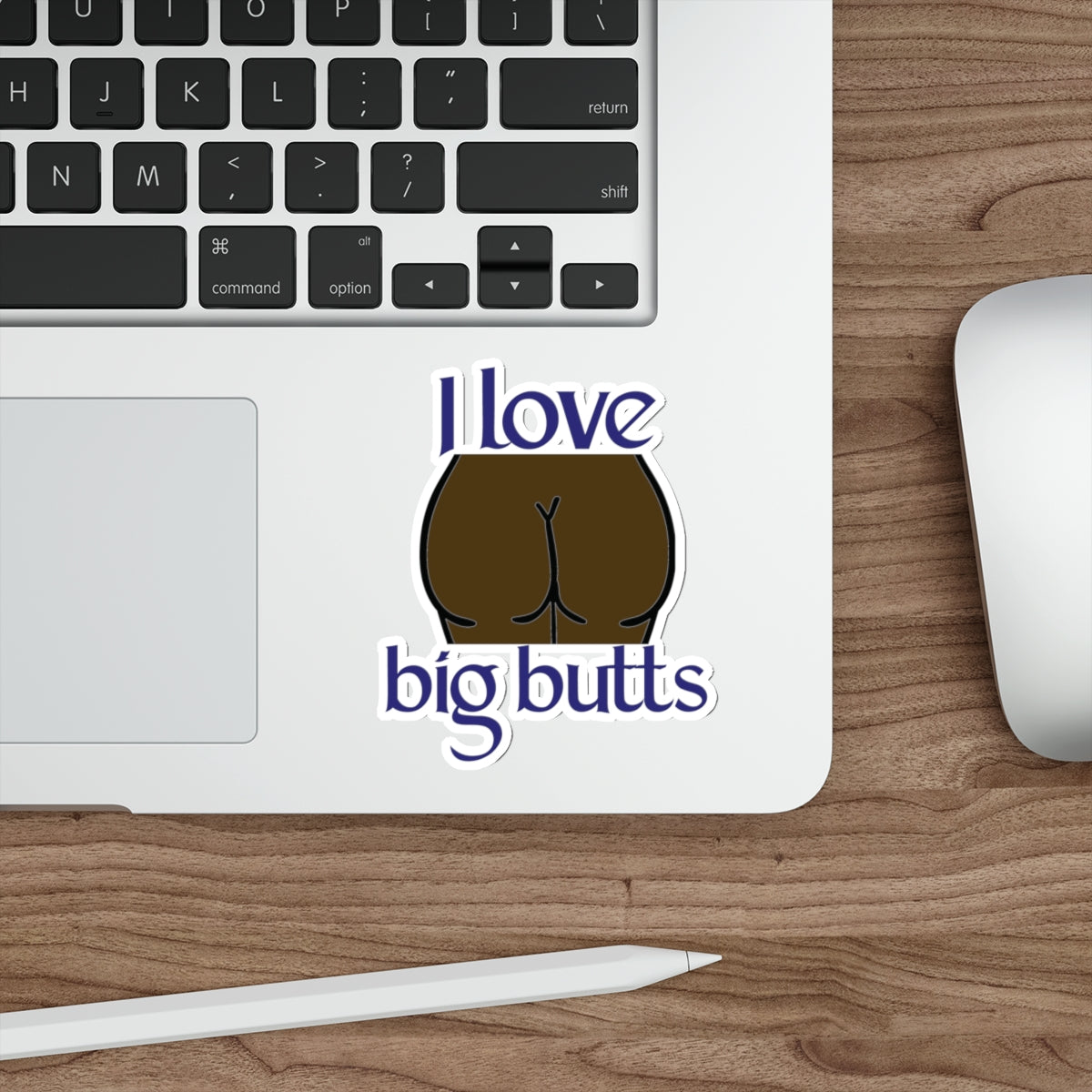 Die-Cut Stickers - Brown Skin Bootie Print
