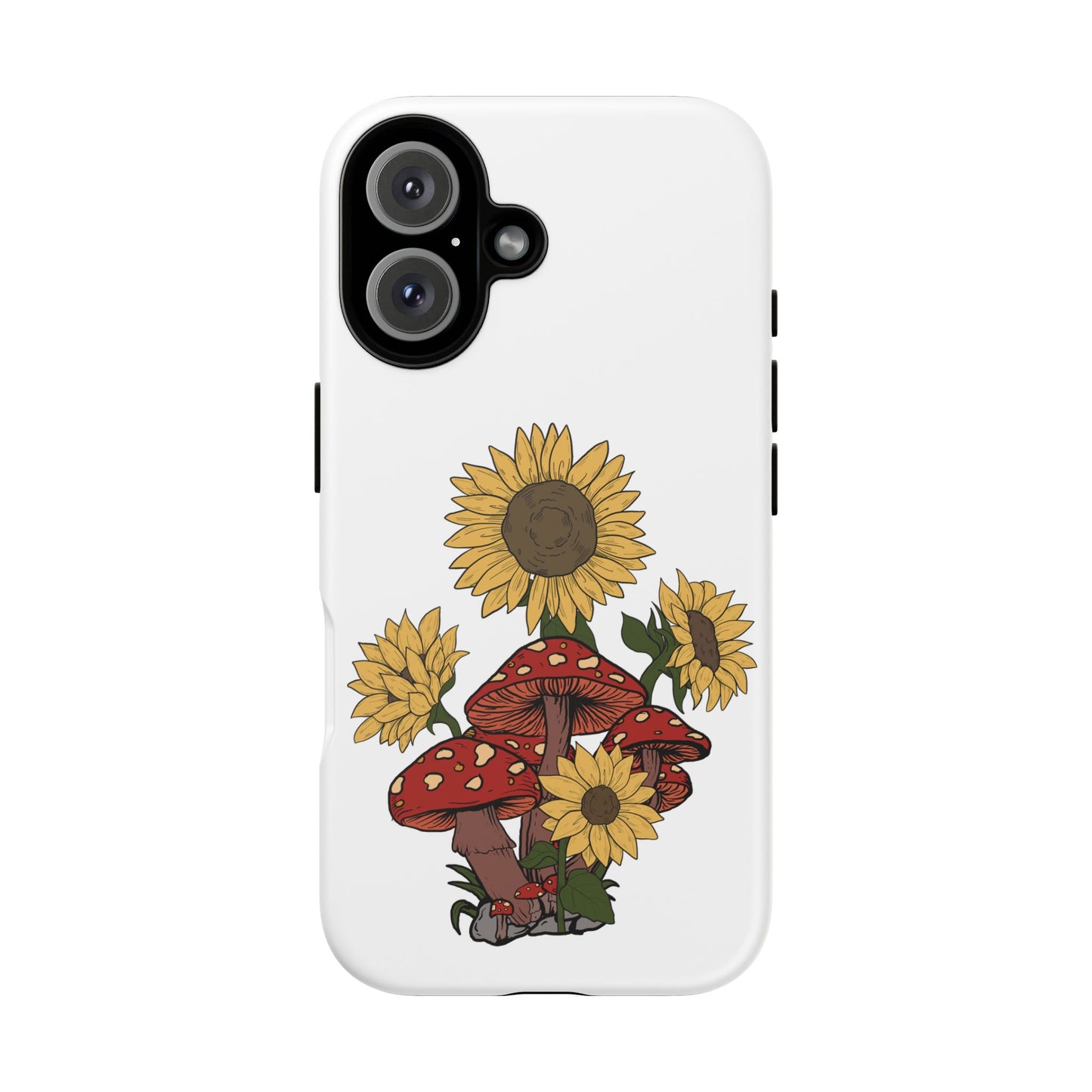 Tough Cases - Sunflowers and Mushrooms