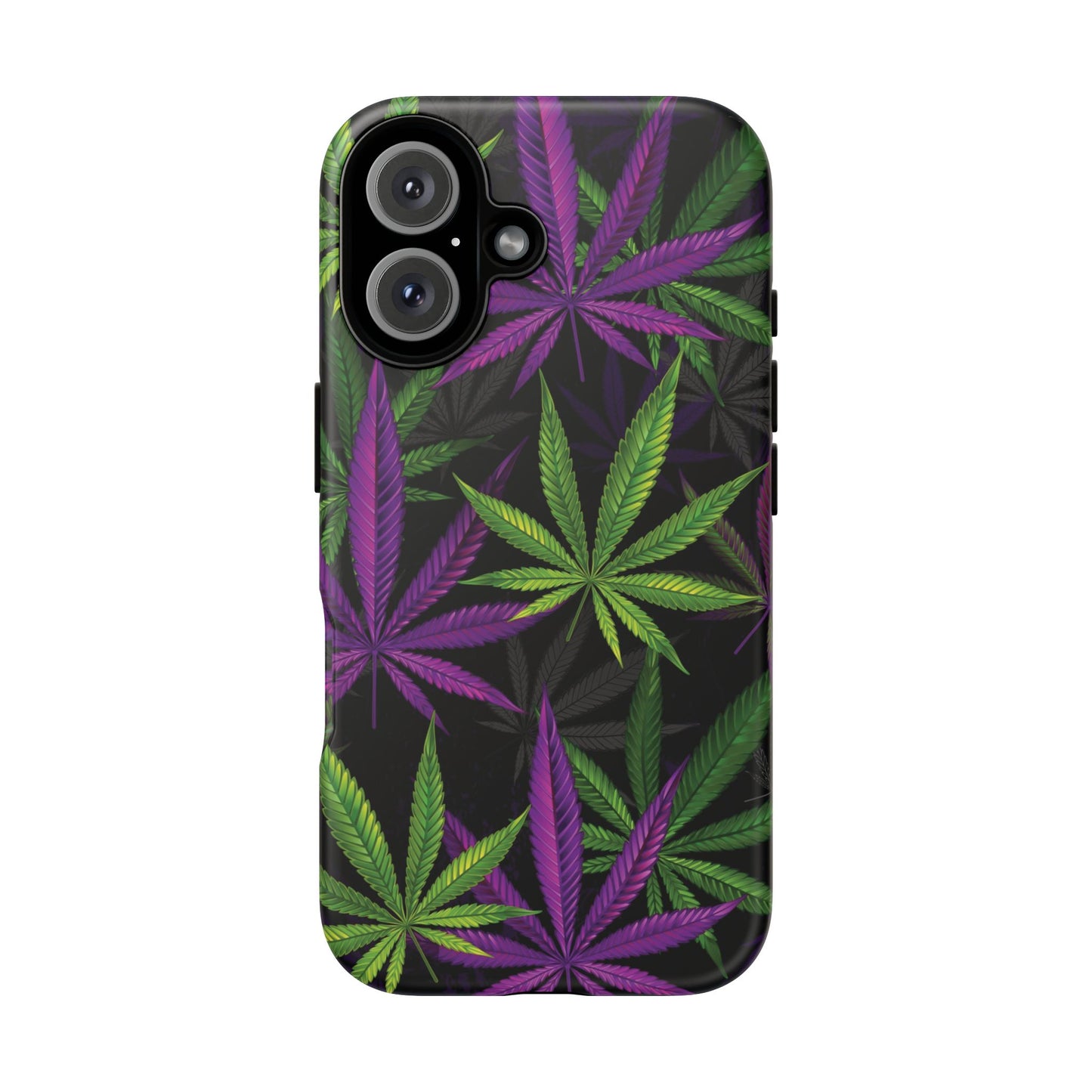 Colorful Cannabis Leaf Phone Case
