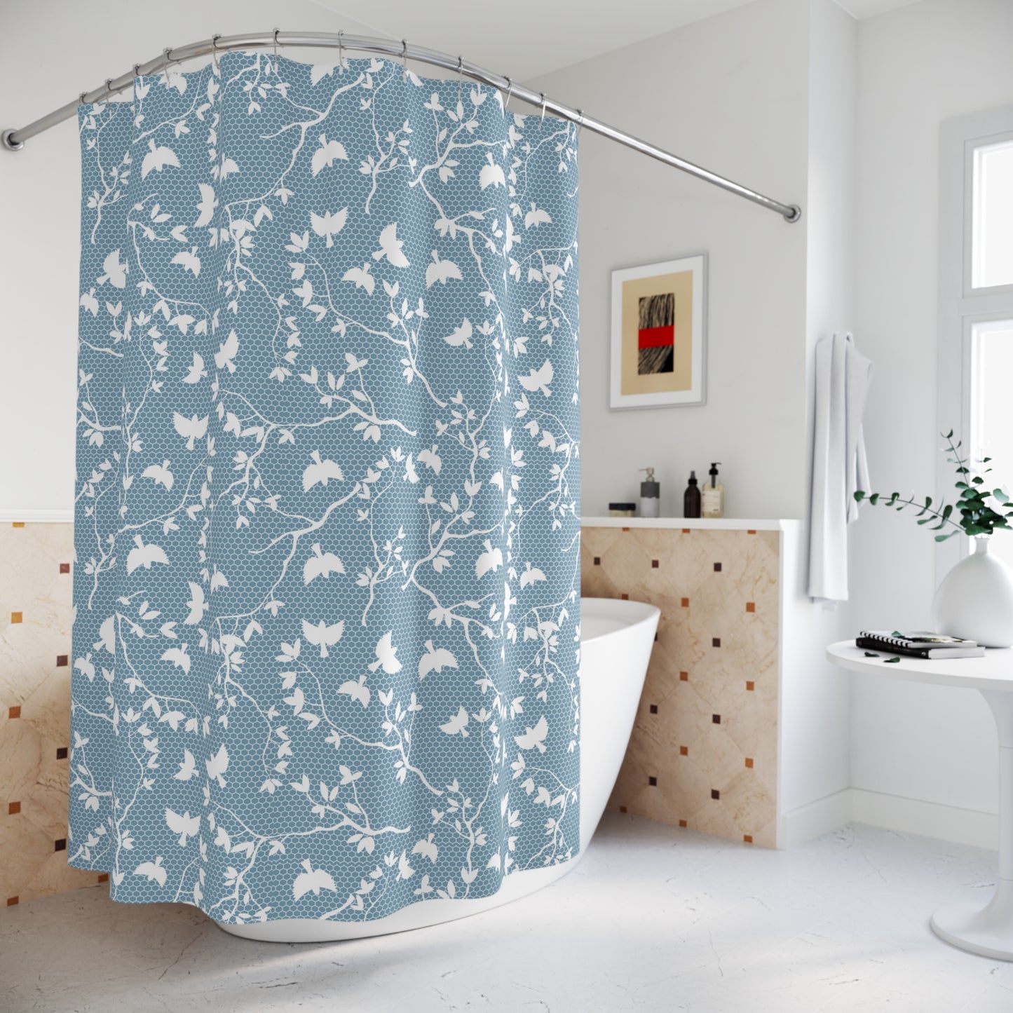 Birds Branches Shower Curtain