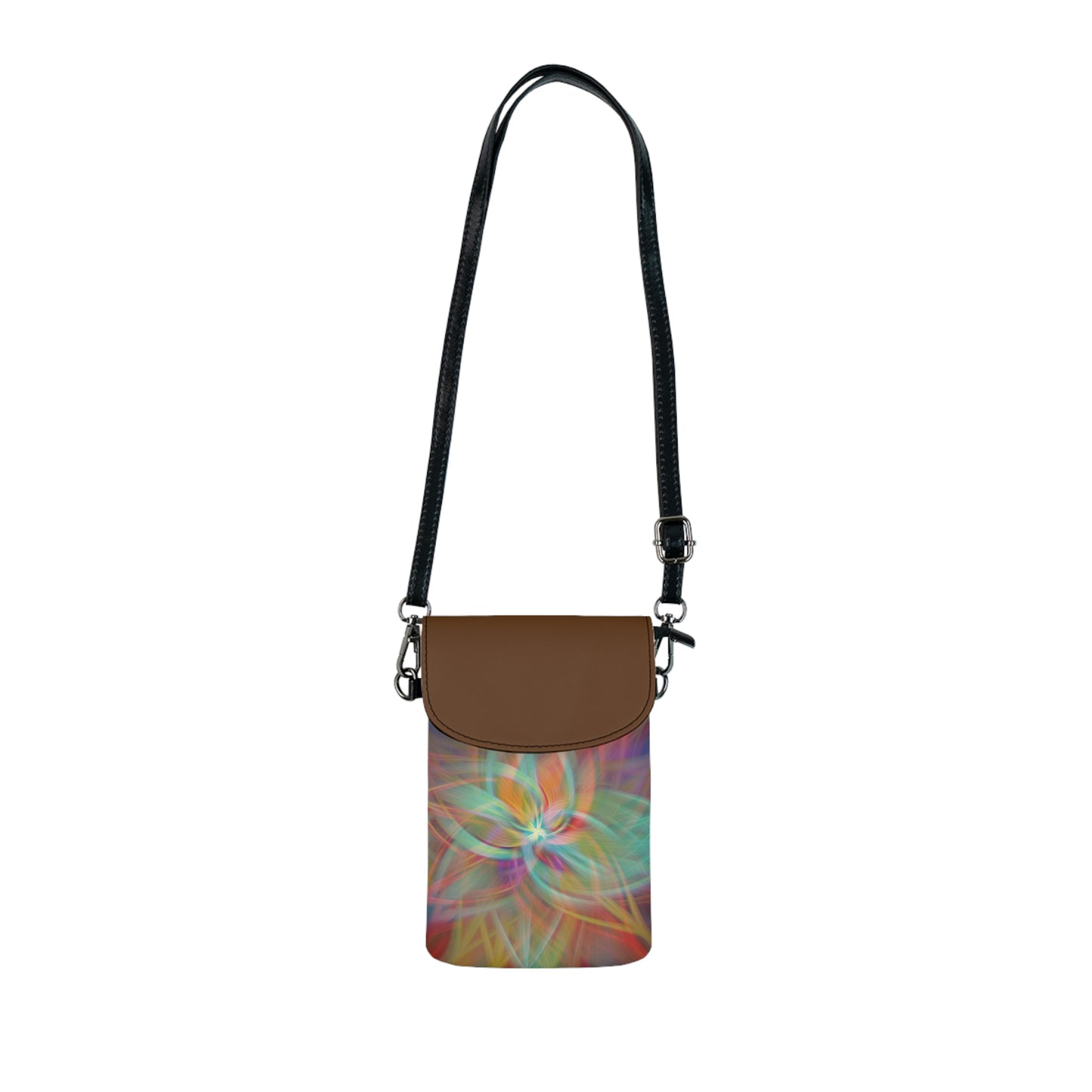 Phone Wallet - Multicolor Abstract Print