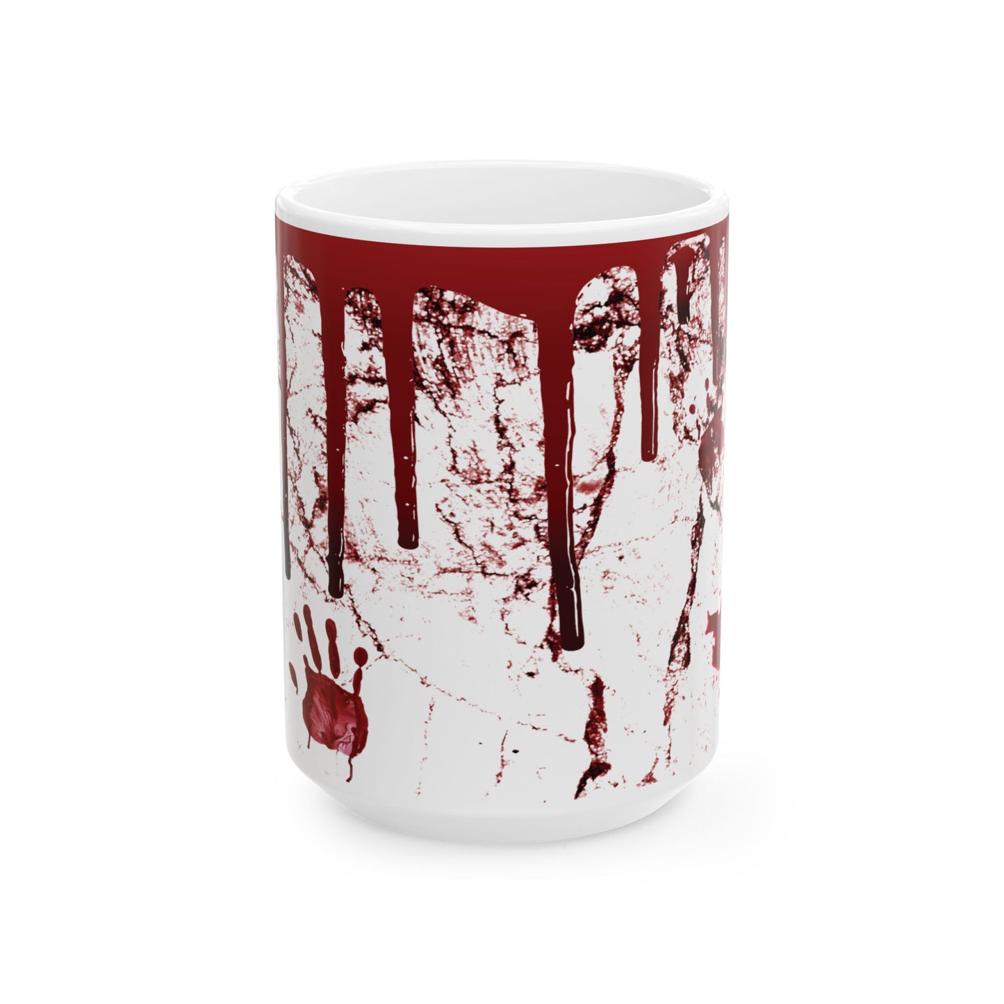 Blood Spatter Mug--15 oz