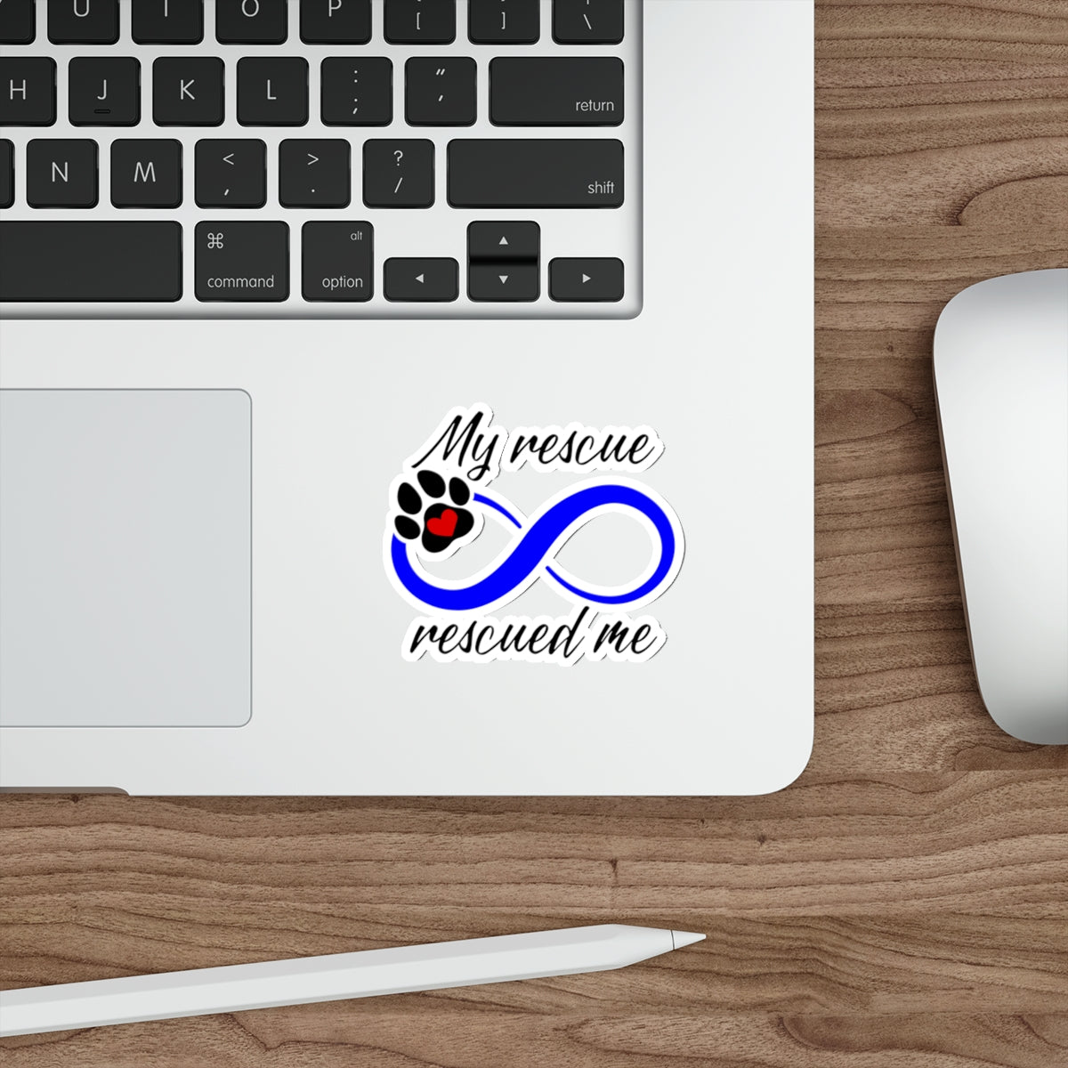 My Rescue Rescued Me Die-Cut Stickers