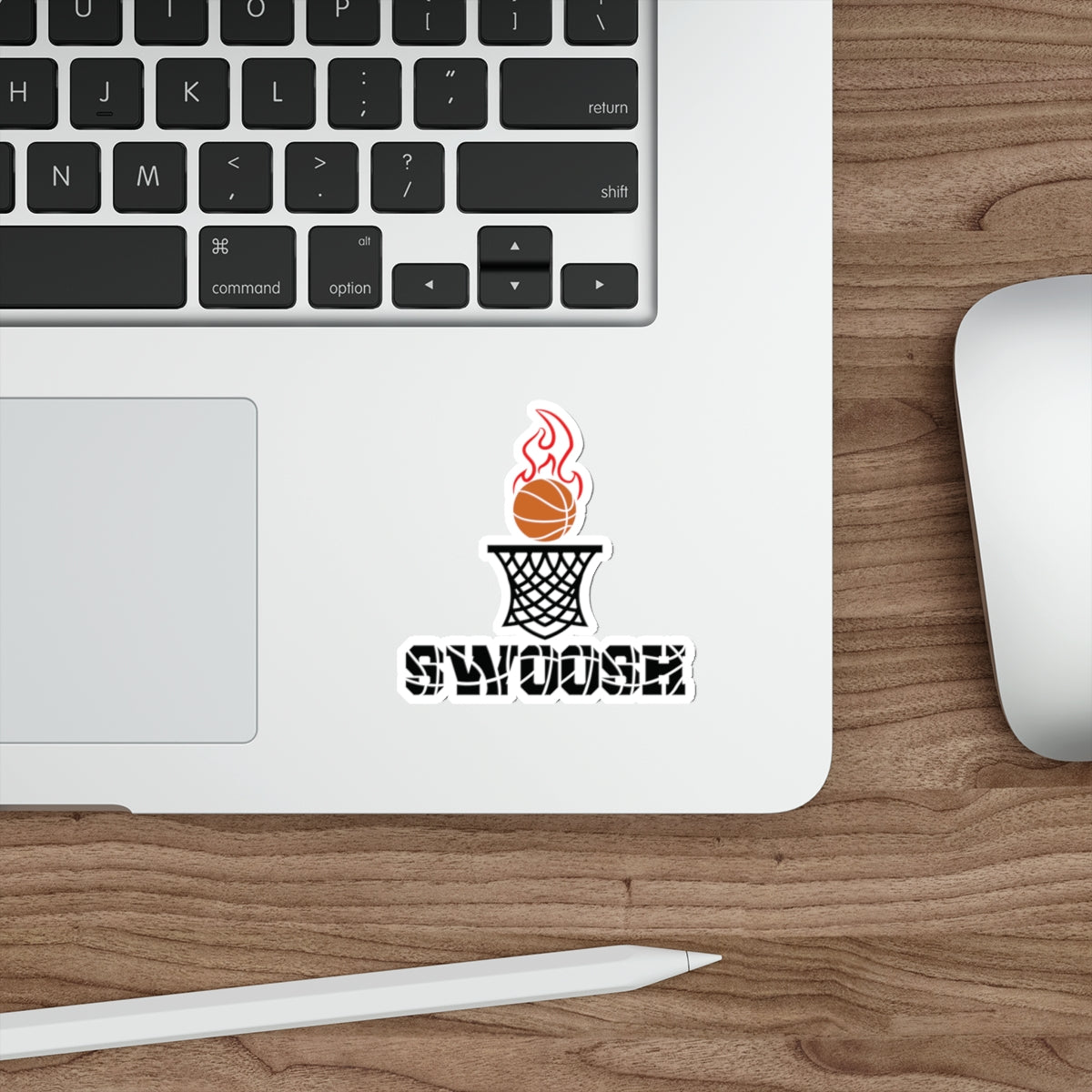 Basketball Die-Cut Stickers