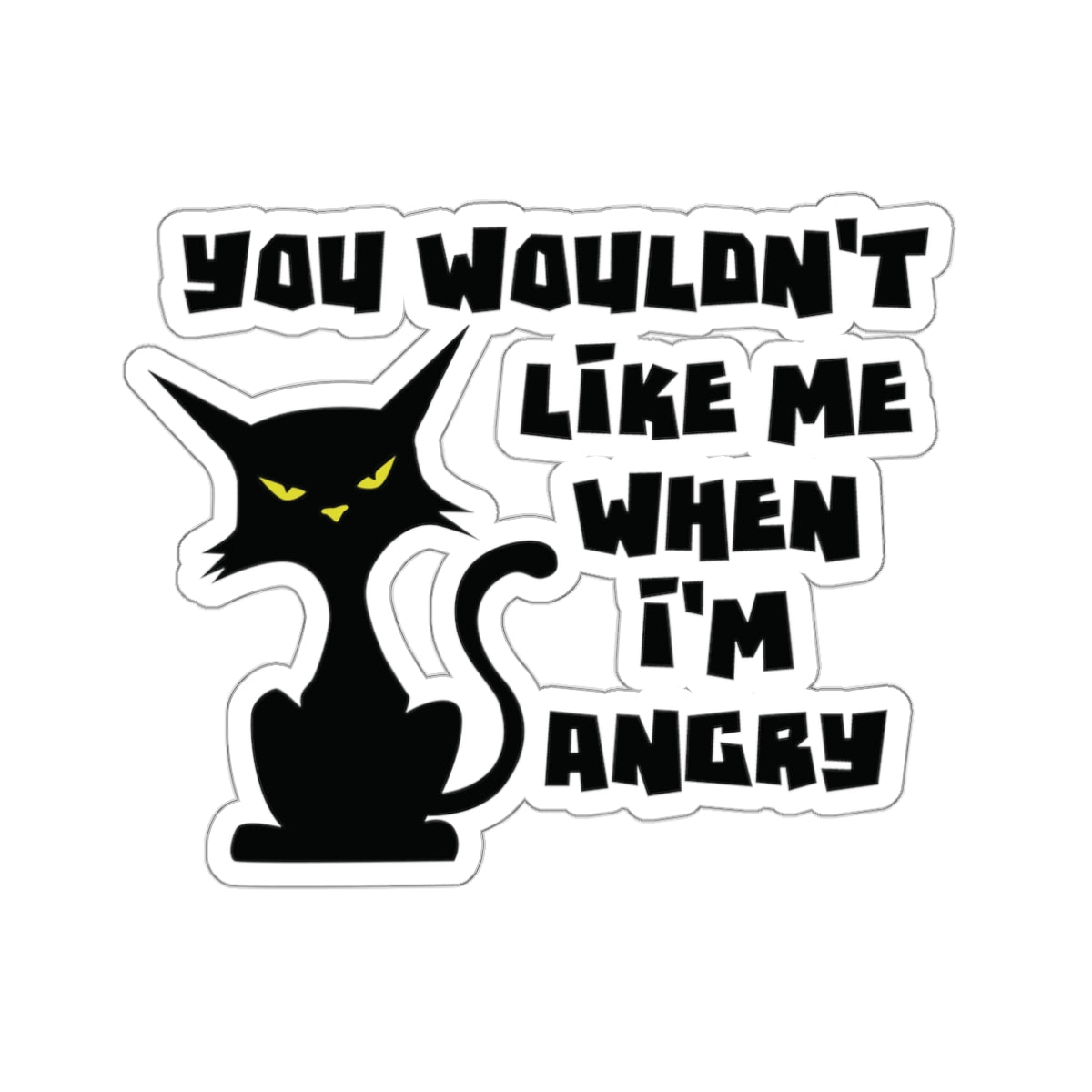 Spicy Cat Die-Cut Stickers