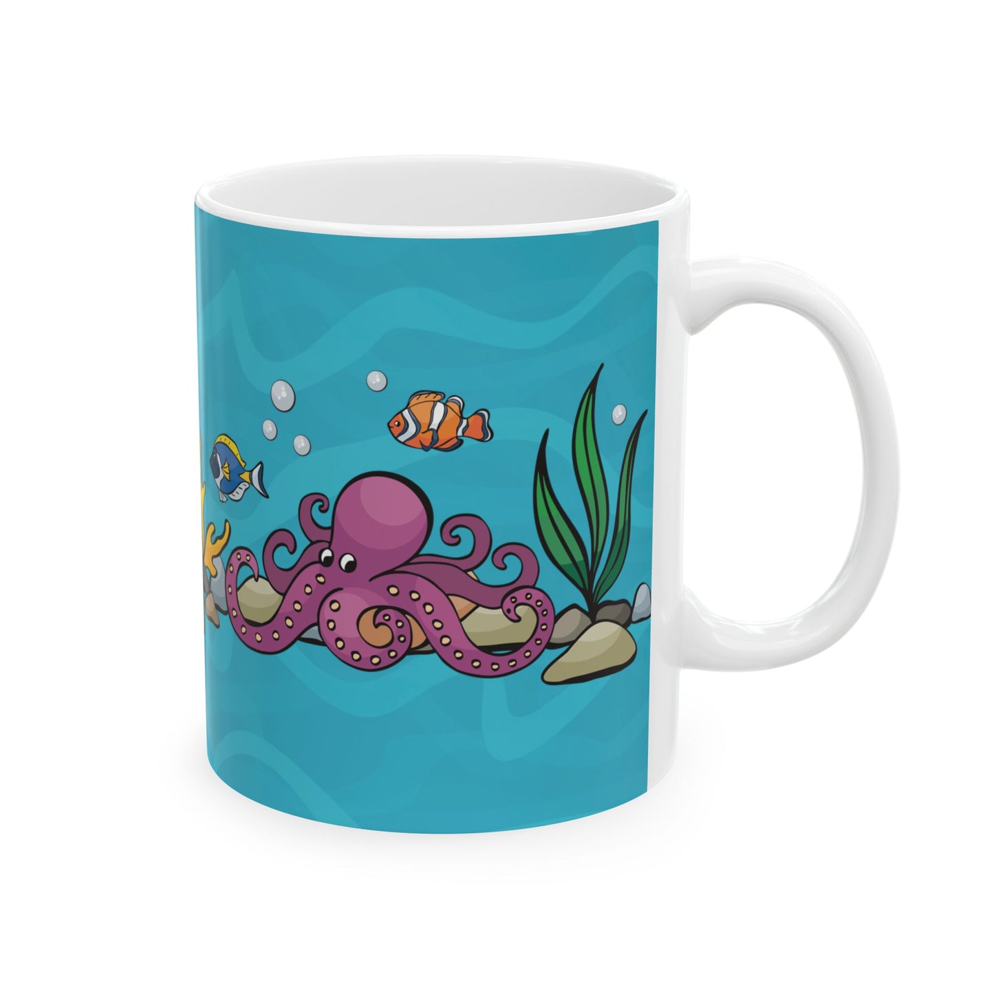 Underwater Adventure Ceramic Mug For Kids