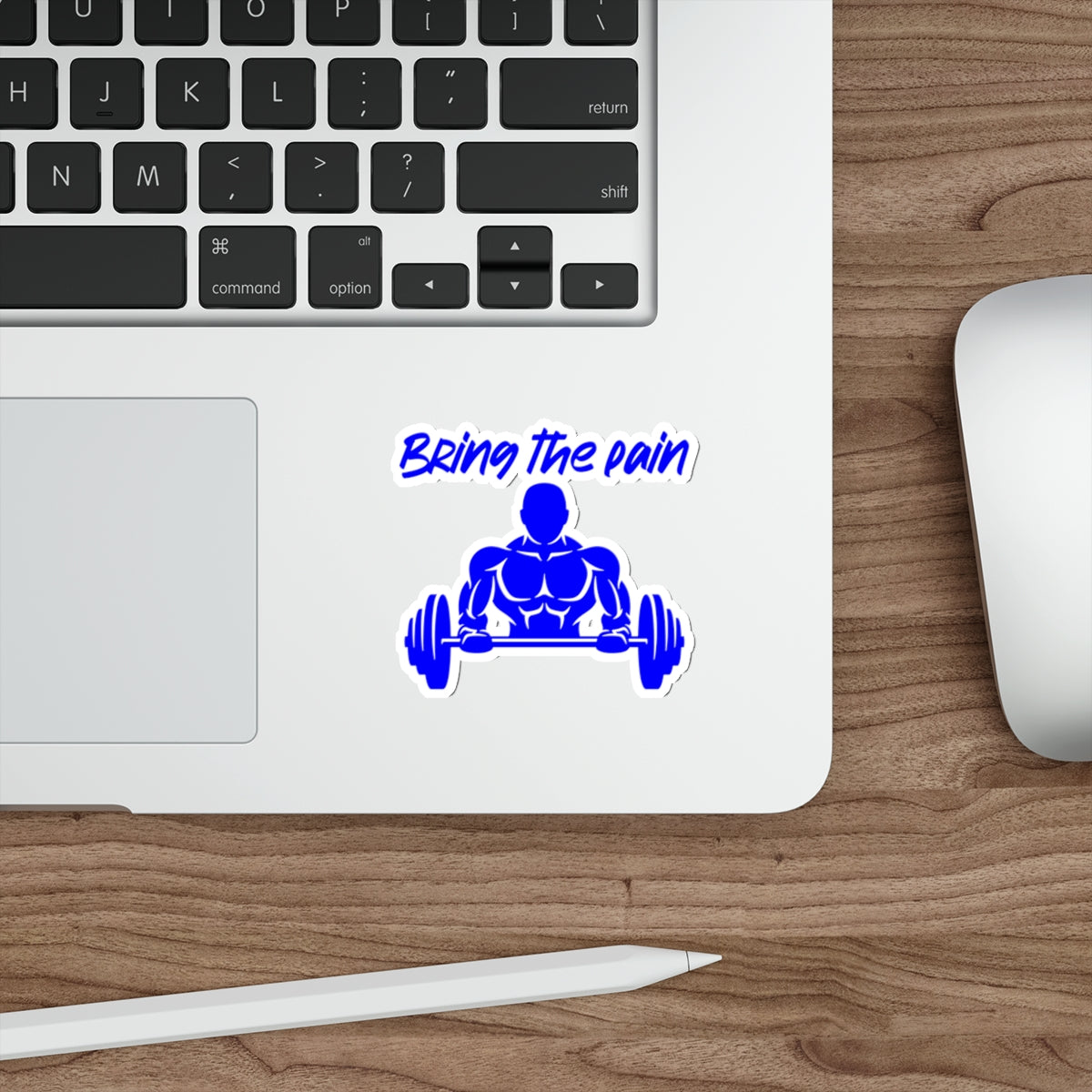 Bring the Pain Die-Cut Gym Stickers