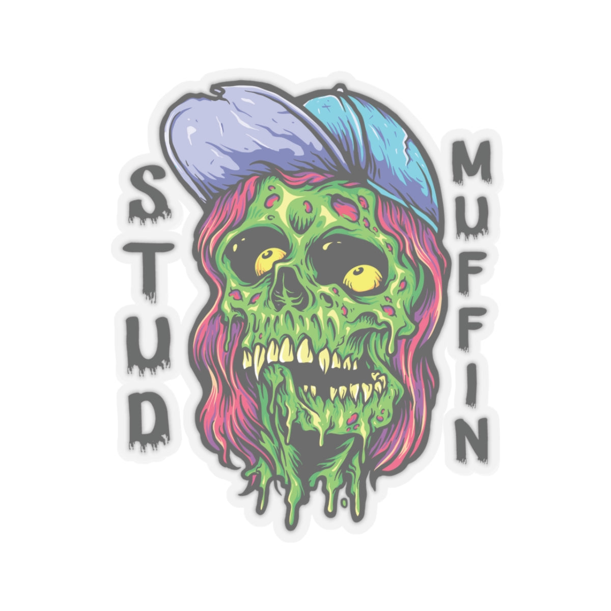 Zombie Kiss-Cut Stickers