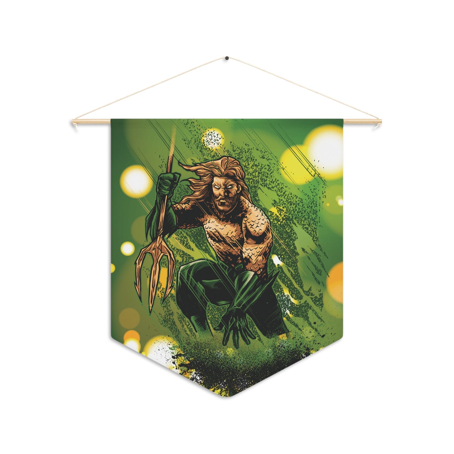 Pennant Wall Decor - Neptune God of the Sea