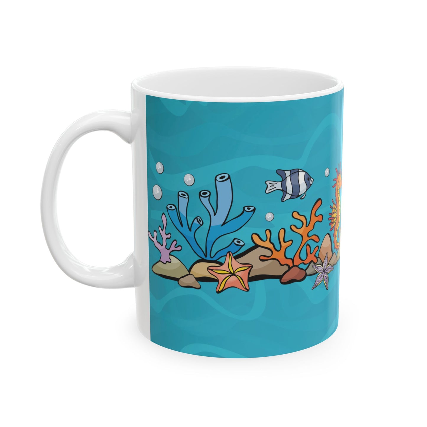 Underwater Adventure Ceramic Mug For Kids