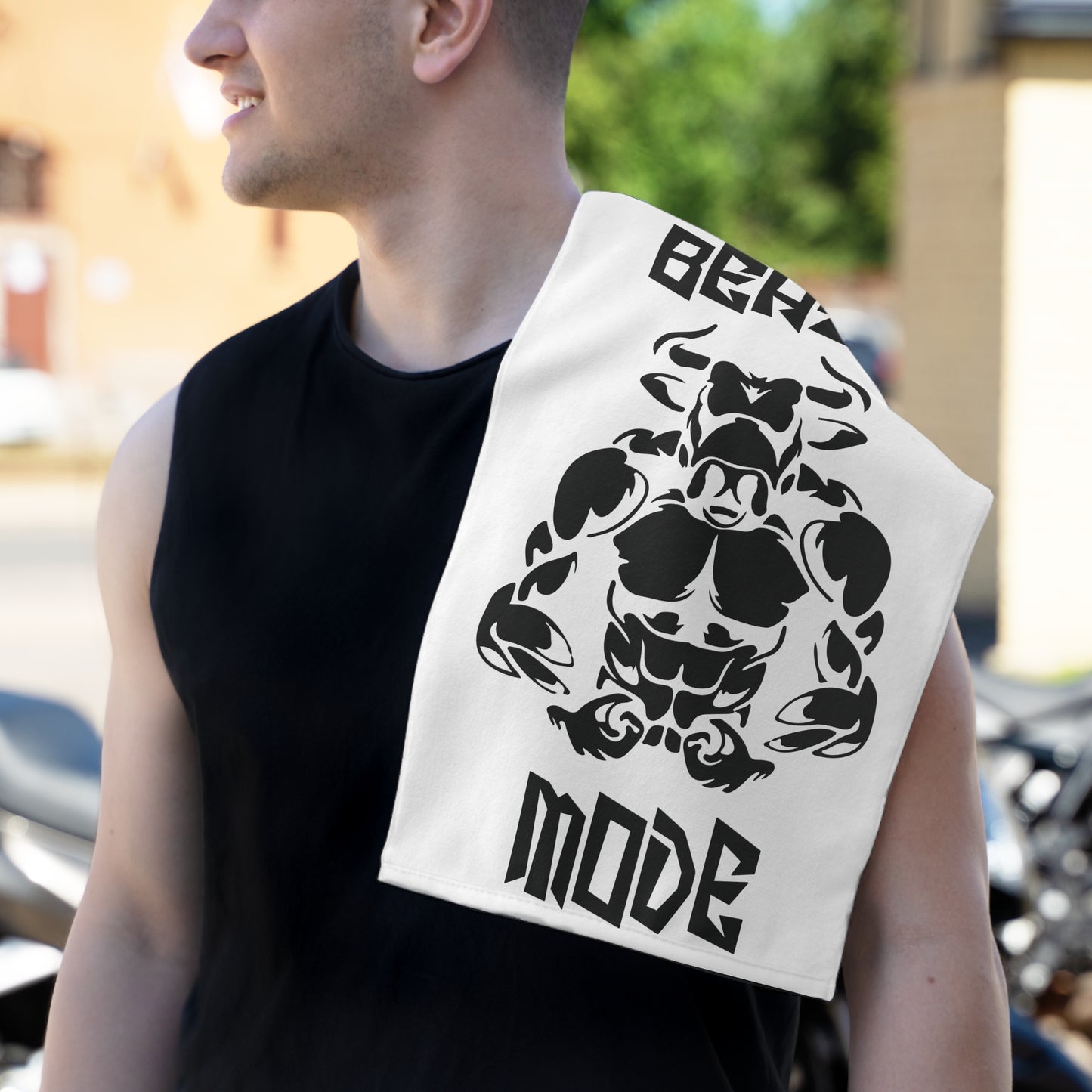 Gym Towel - Beast Mode Rally Towel, 11x18