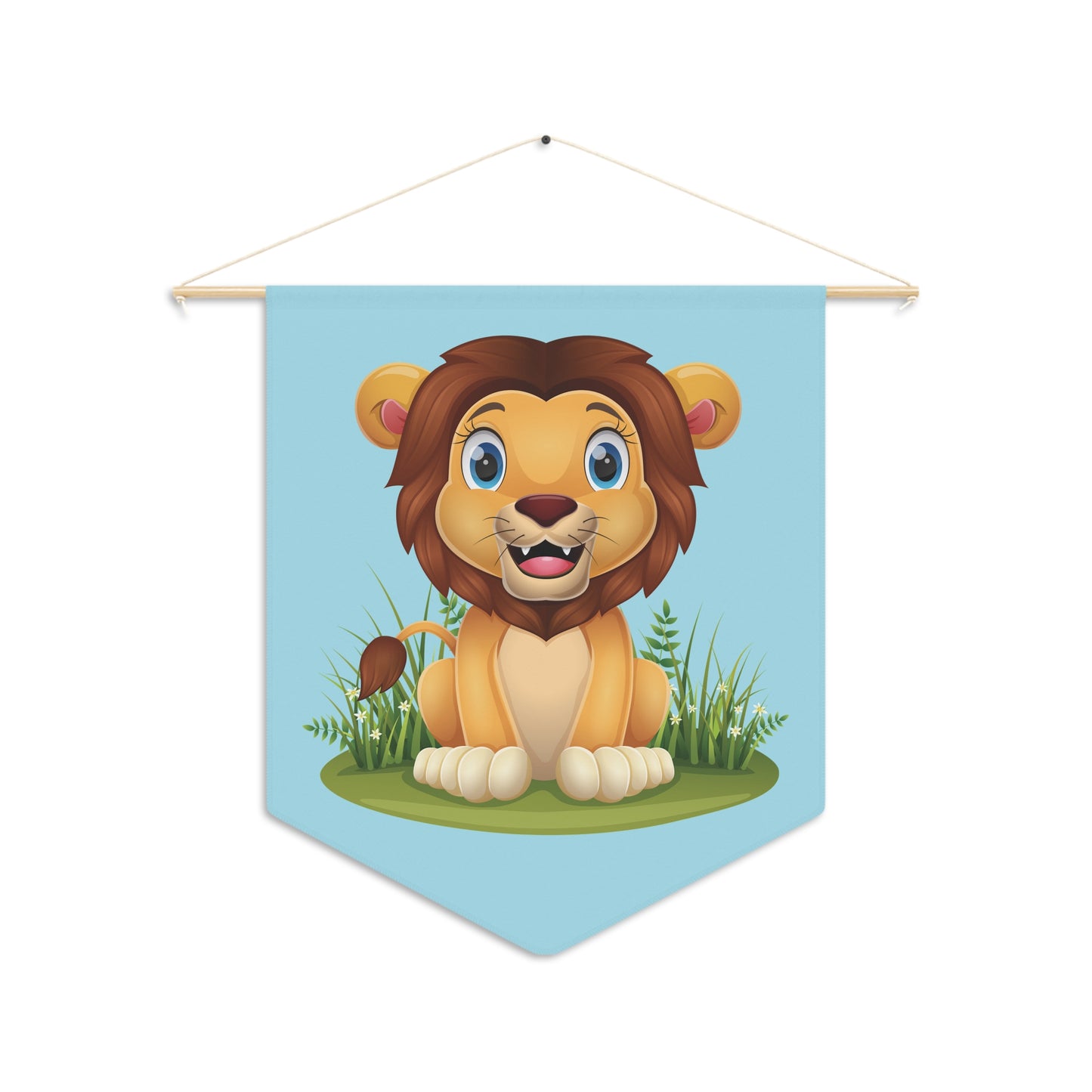 Kid's Lion Pennant