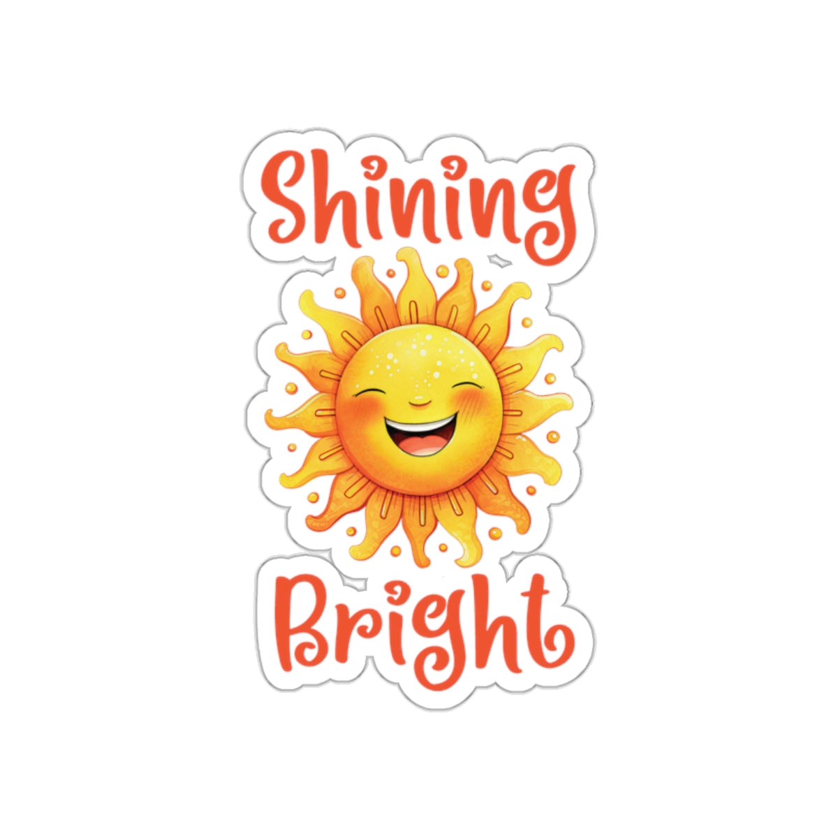 Die-Cut Stickers - Sun Print