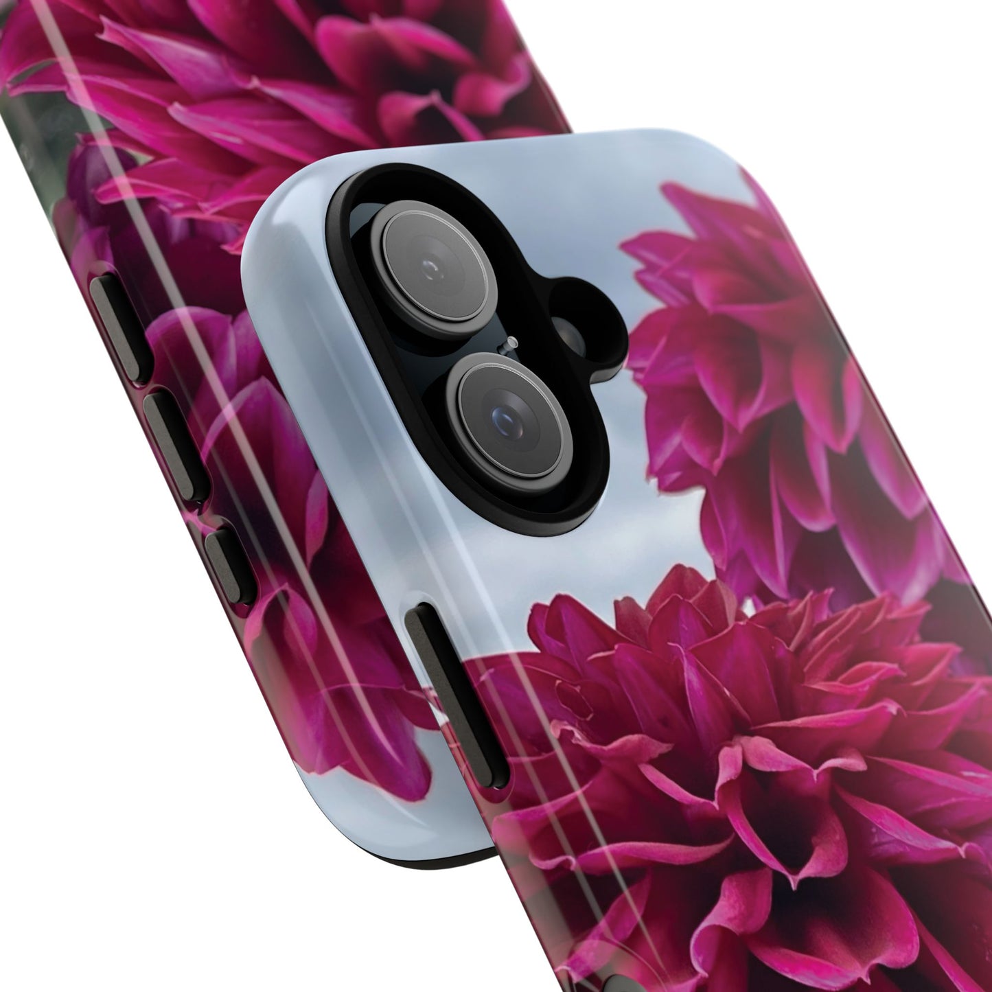 Tough Phone Case - Vibrant Dahlia Design