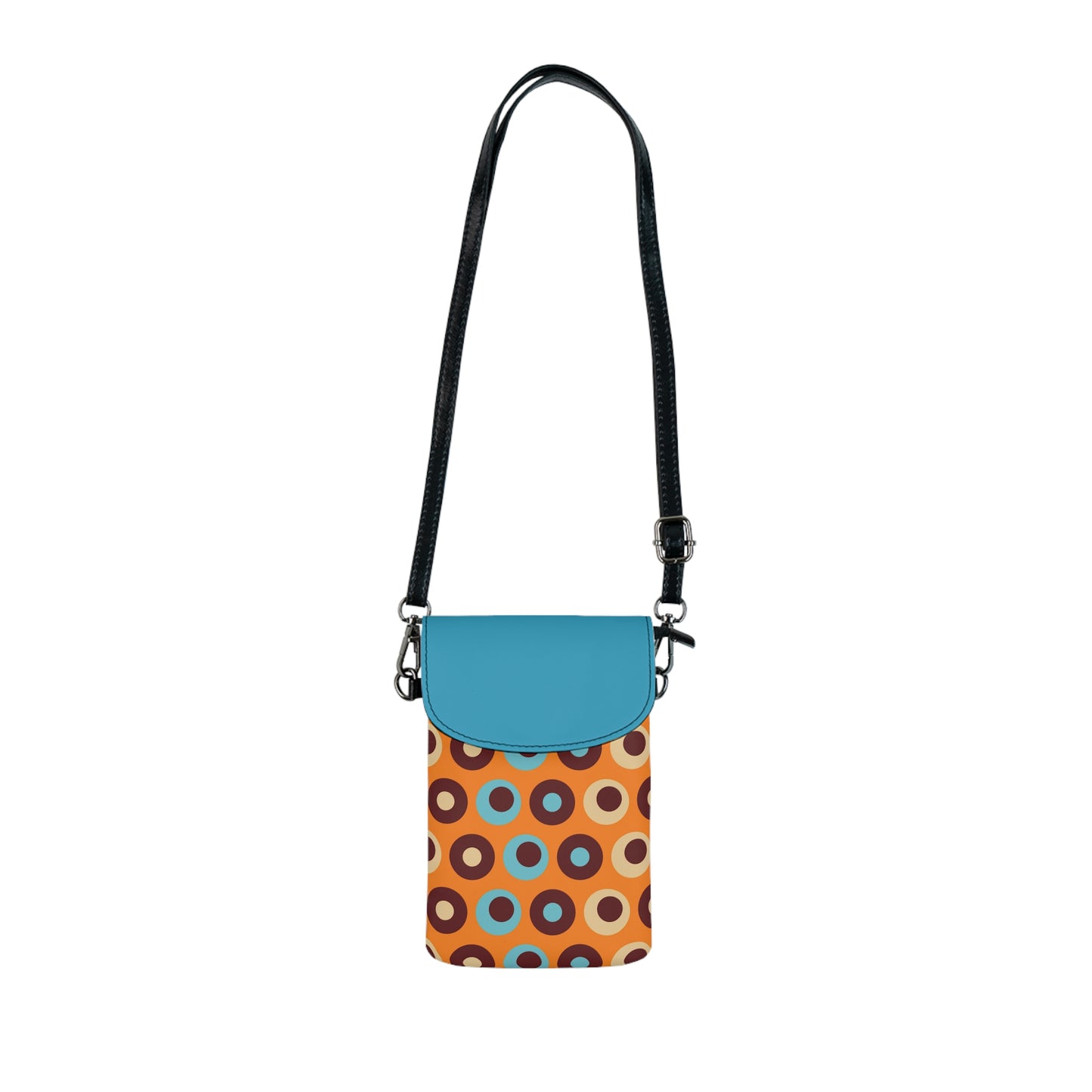 Phone Wallet - Retro Colors and Print Design