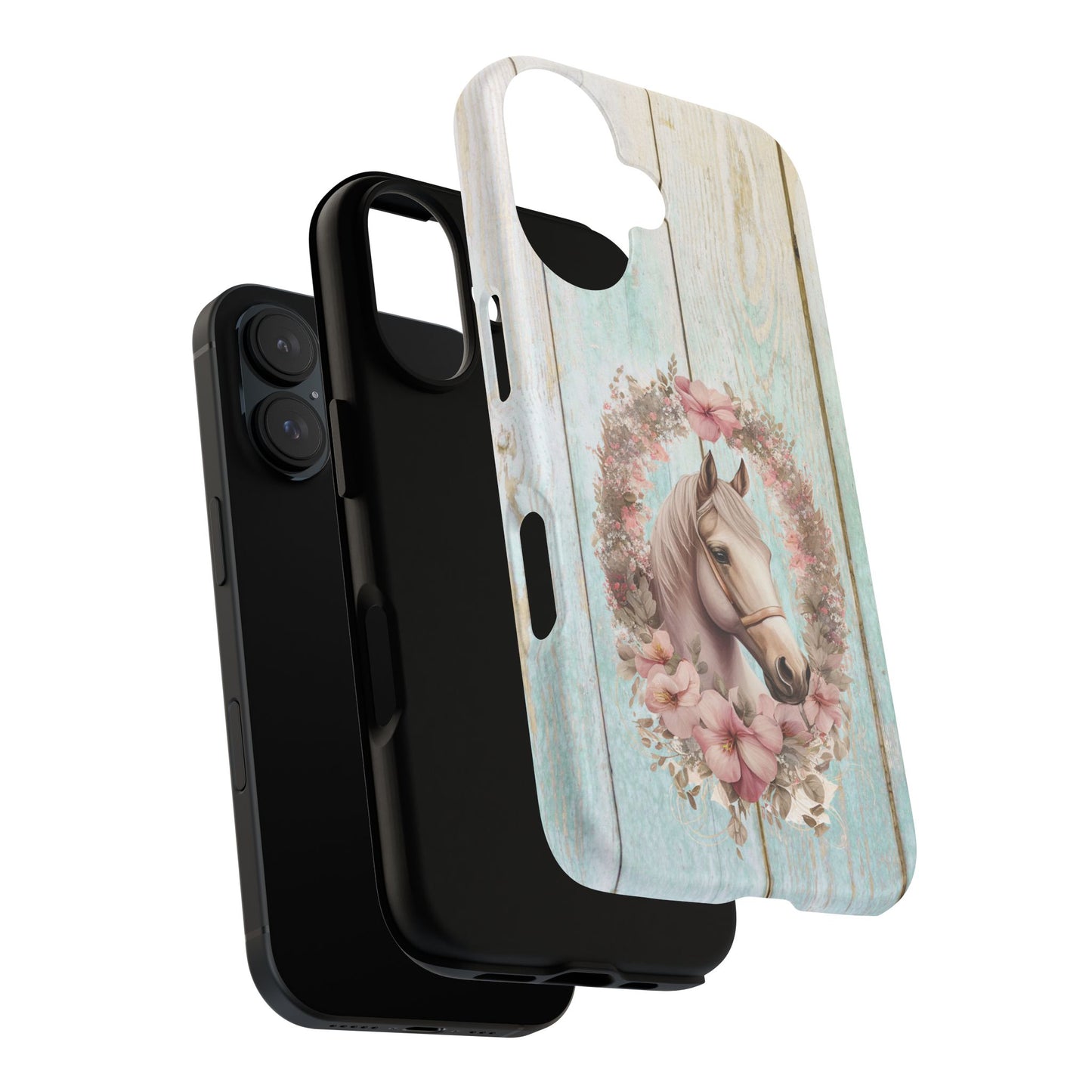 Floral Horse Phone Case - Tough Cases