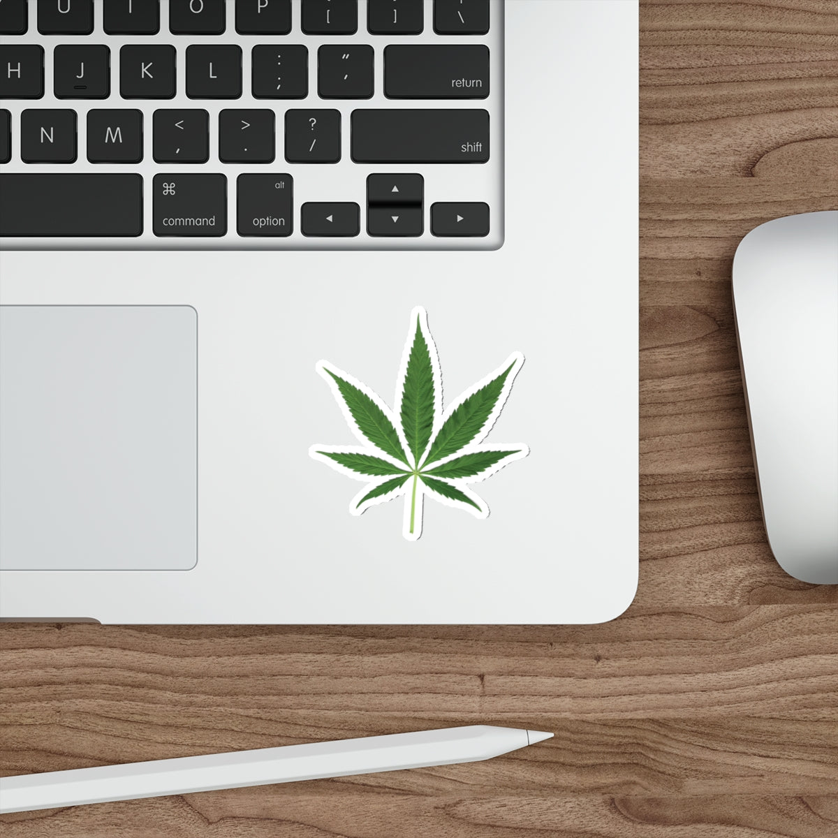 Pot Leaf Die-Cut Stickers