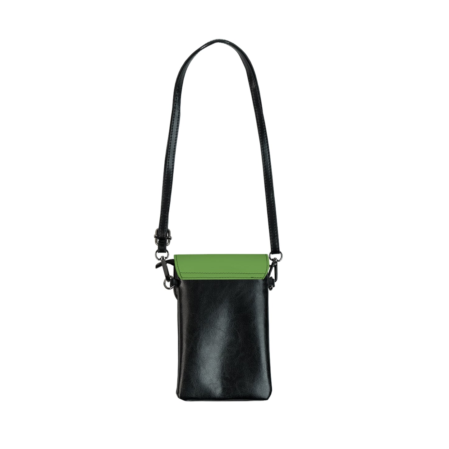 Phone Wallet - Modern Green Daisies Print