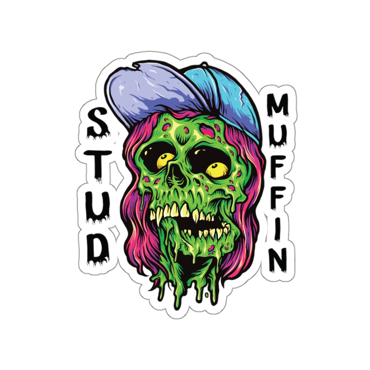 Zombie Die-Cut Stickers