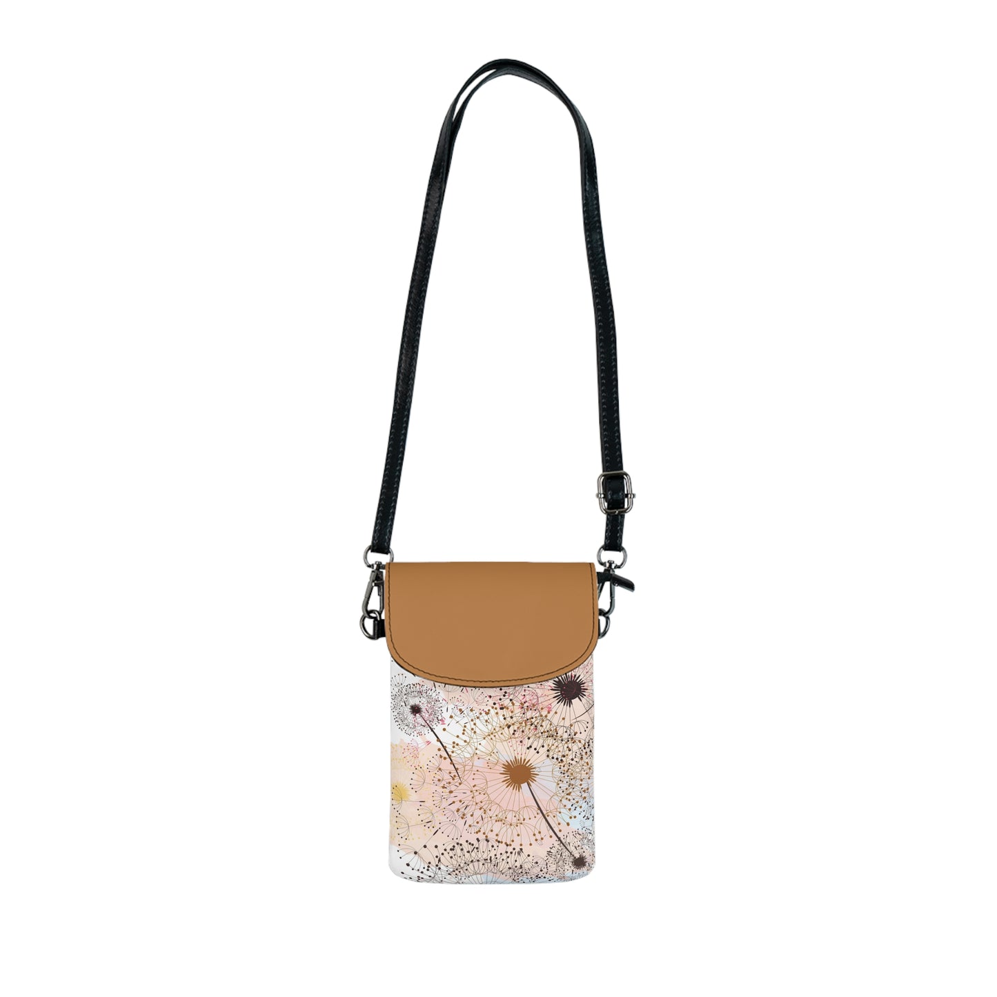 Phone Wallet with Dandelion Print