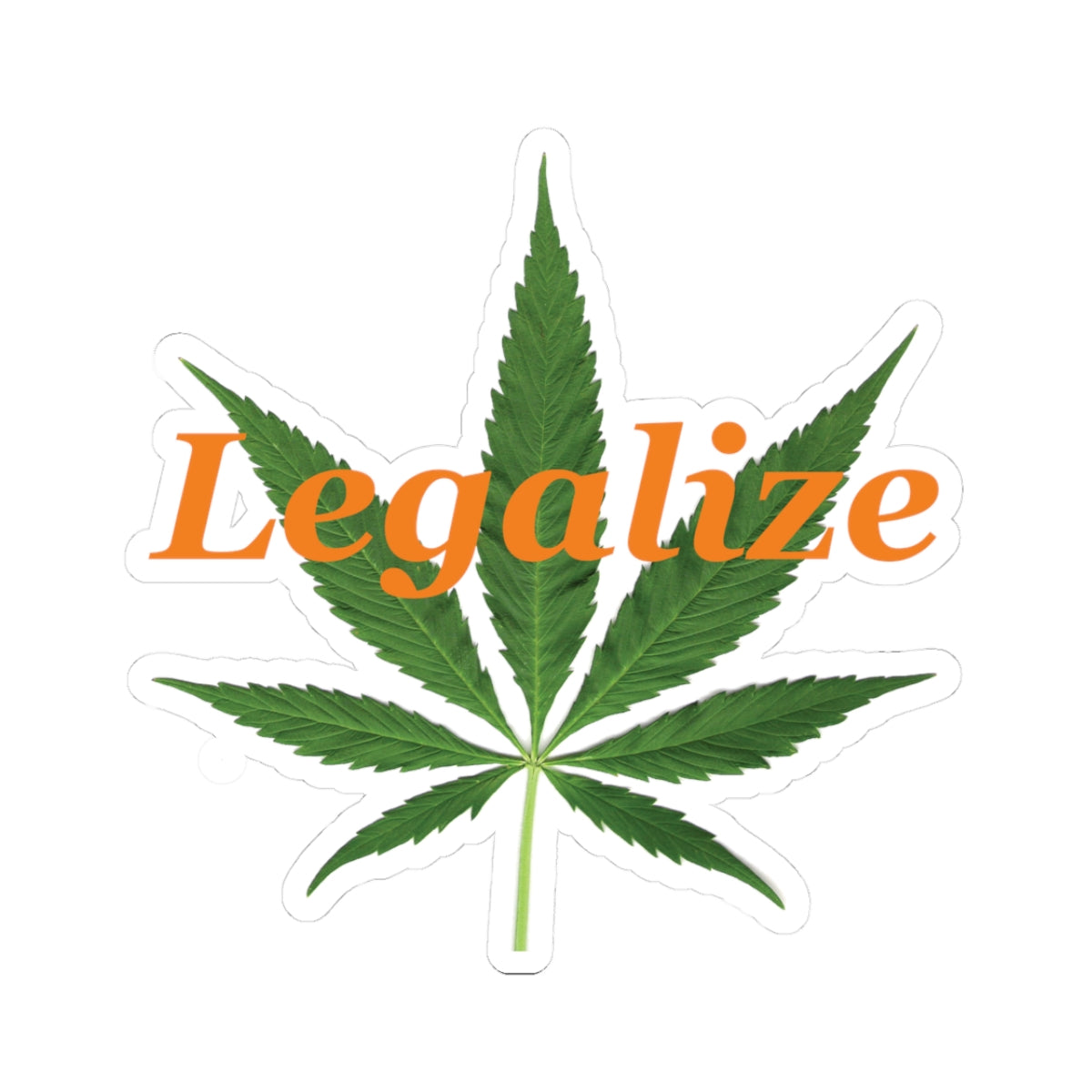Pot Legalization Kiss-Cut Stickers