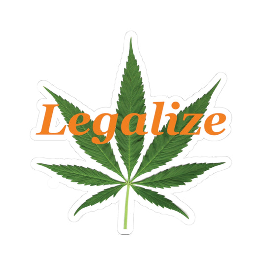 Pot Legalization Kiss-Cut Stickers