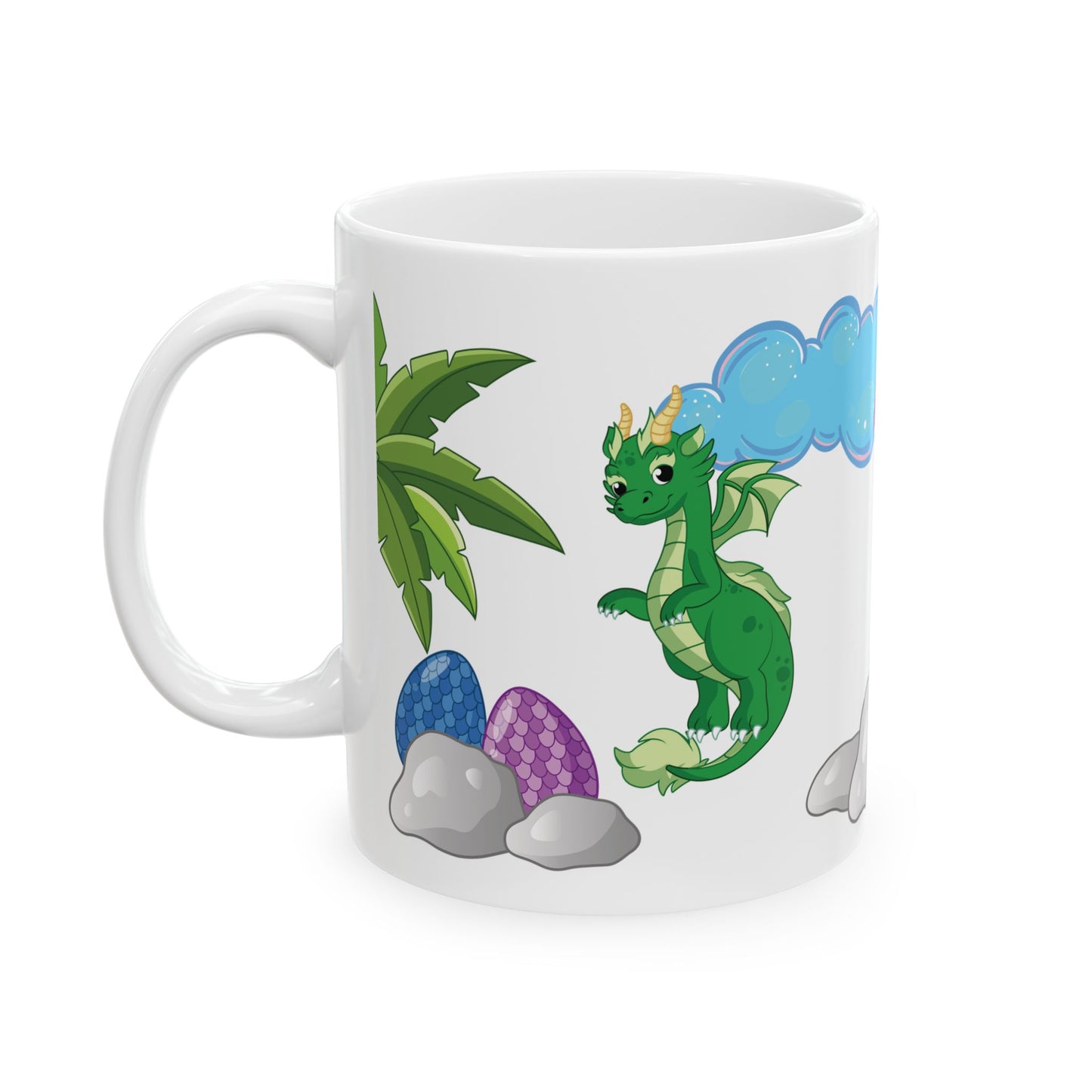 Whimsical Dragon Adventure Mug For Kids