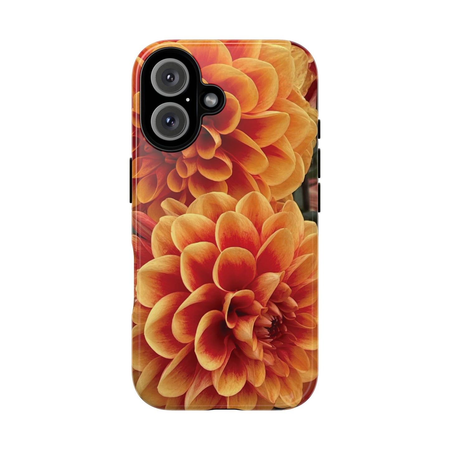 Tough Cases - Orange Dahlias
