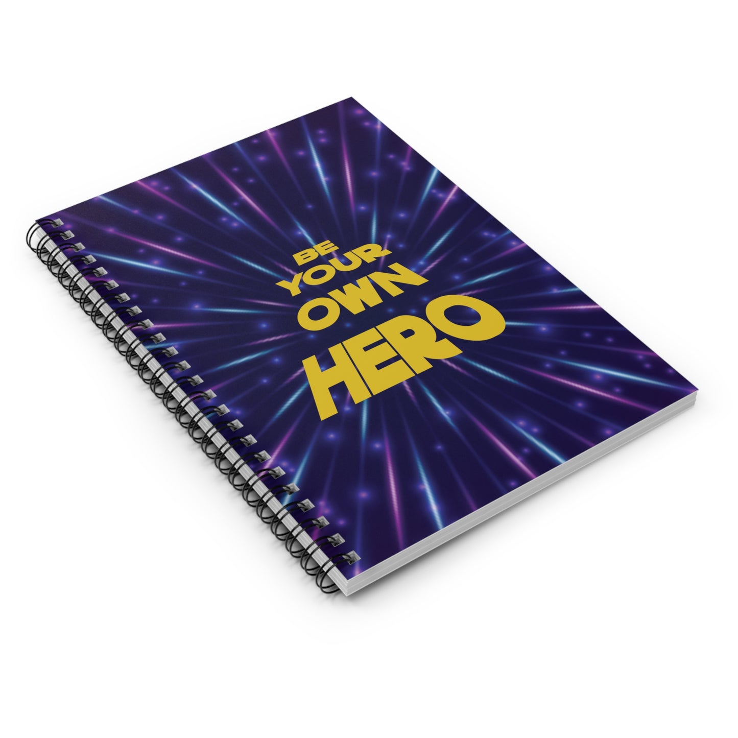 Sci Fi Inspirational Spiral Notebook
