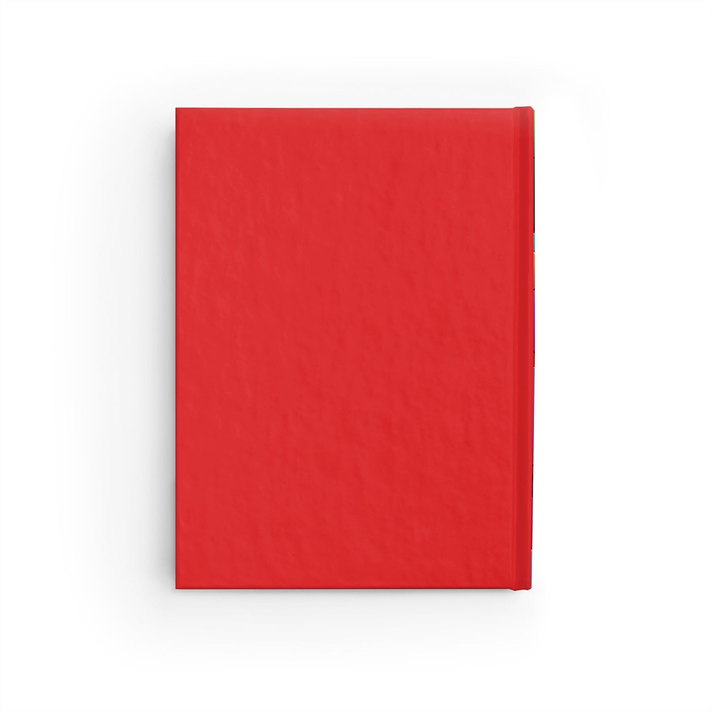 Colorful Abstract Print Hardcover Journal