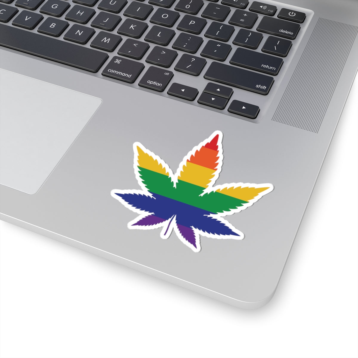 Pride Cannabis Leaf Stickers