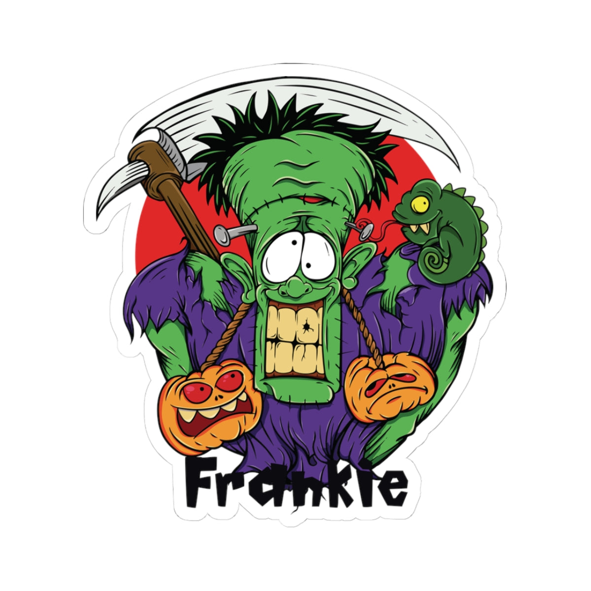 Halloween Monster Kiss-Cut Stickers
