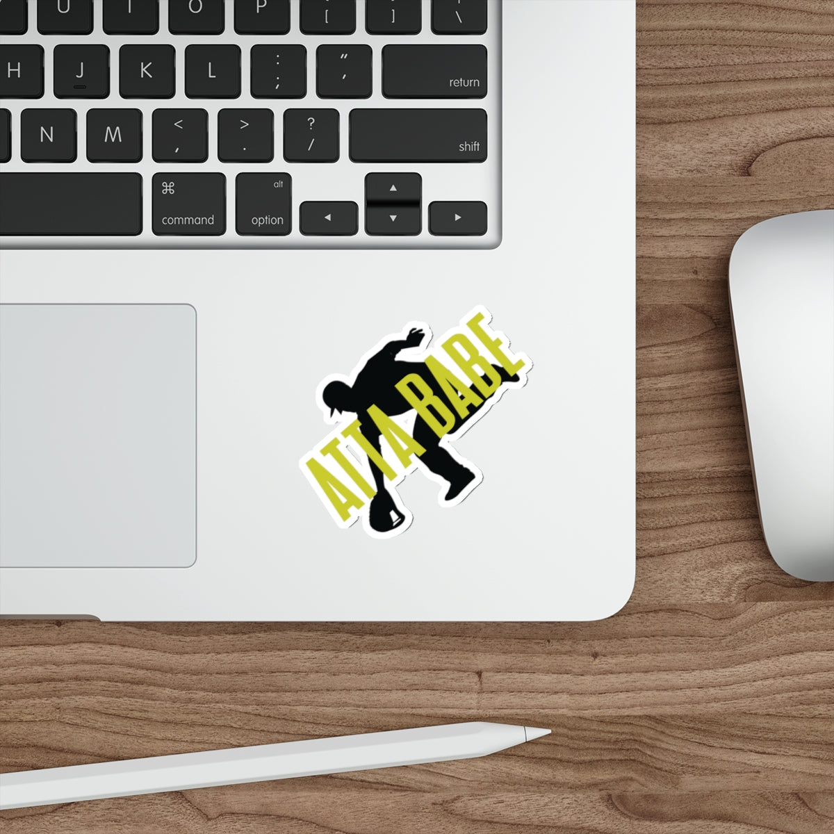 Baseball Atta Babe Die-Cut Stickers