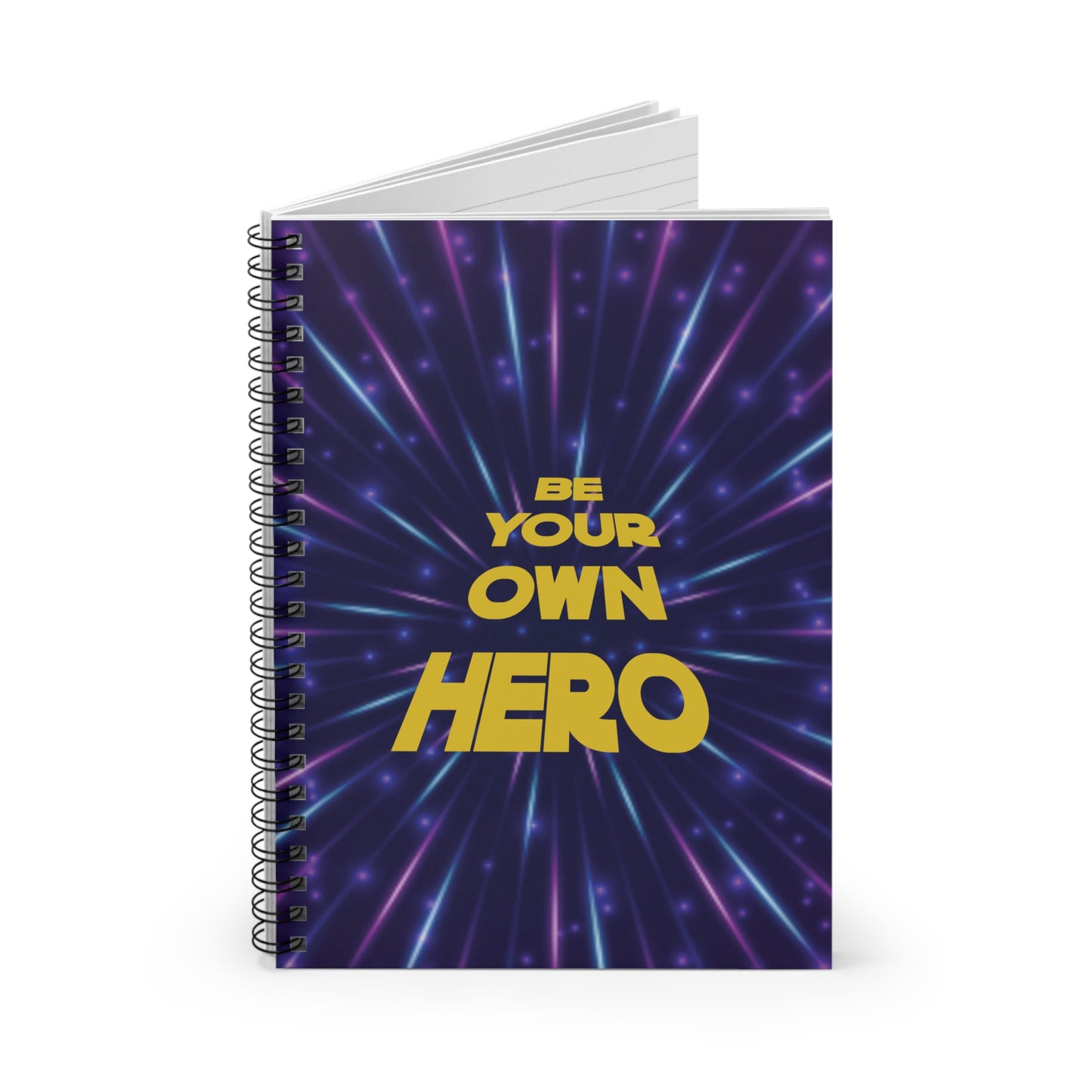 Sci Fi Inspirational Spiral Notebook