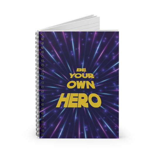 Sci Fi Inspirational Spiral Notebook