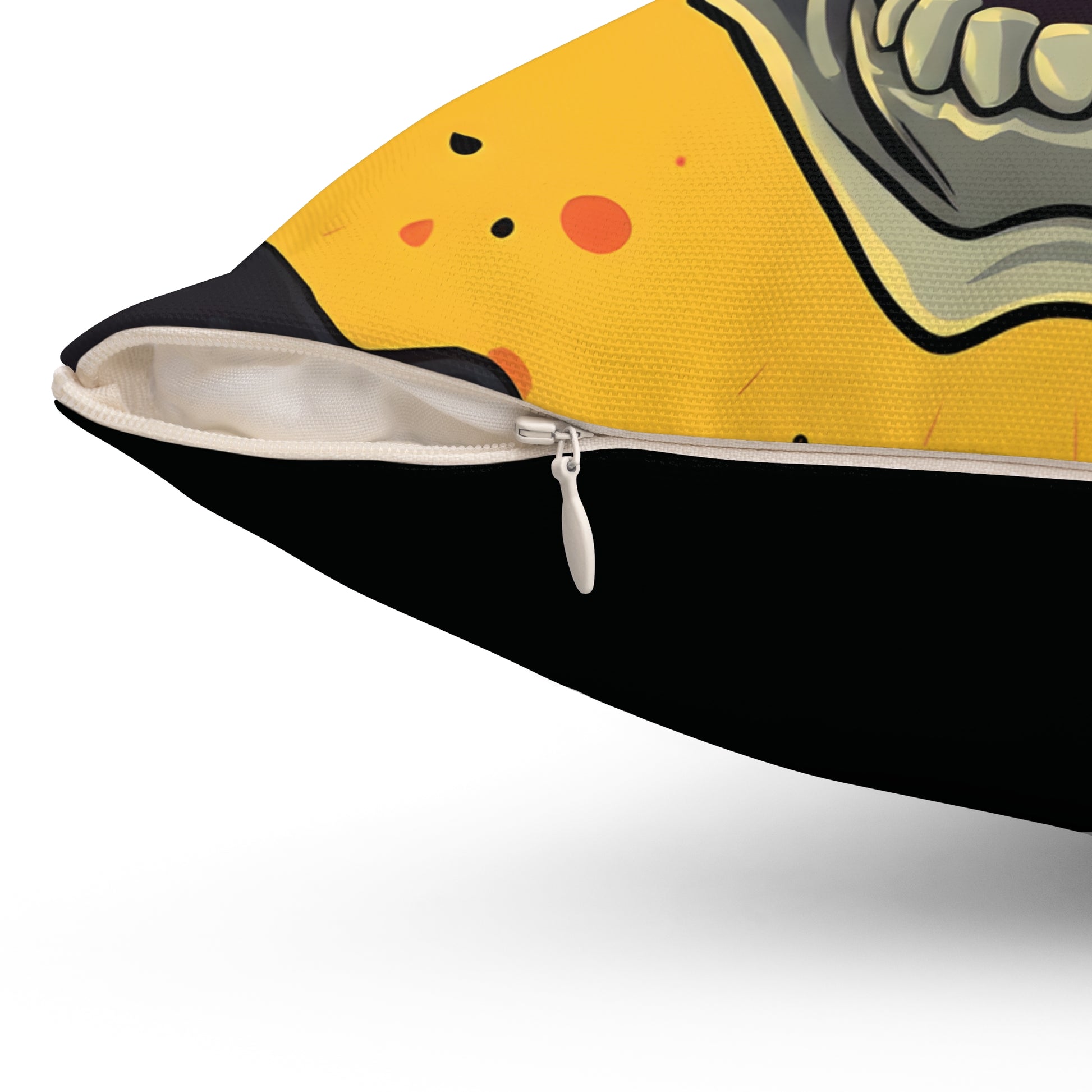 Scream Pillow-- Screaming Skull Image