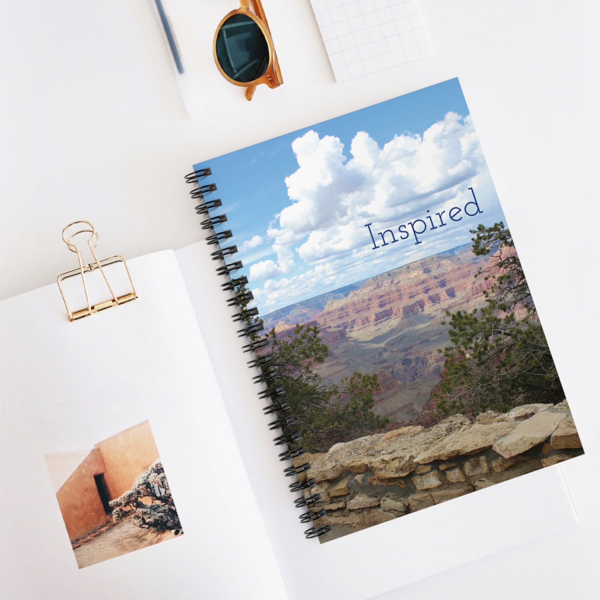 Grand Canyon Print Spiral Notebook