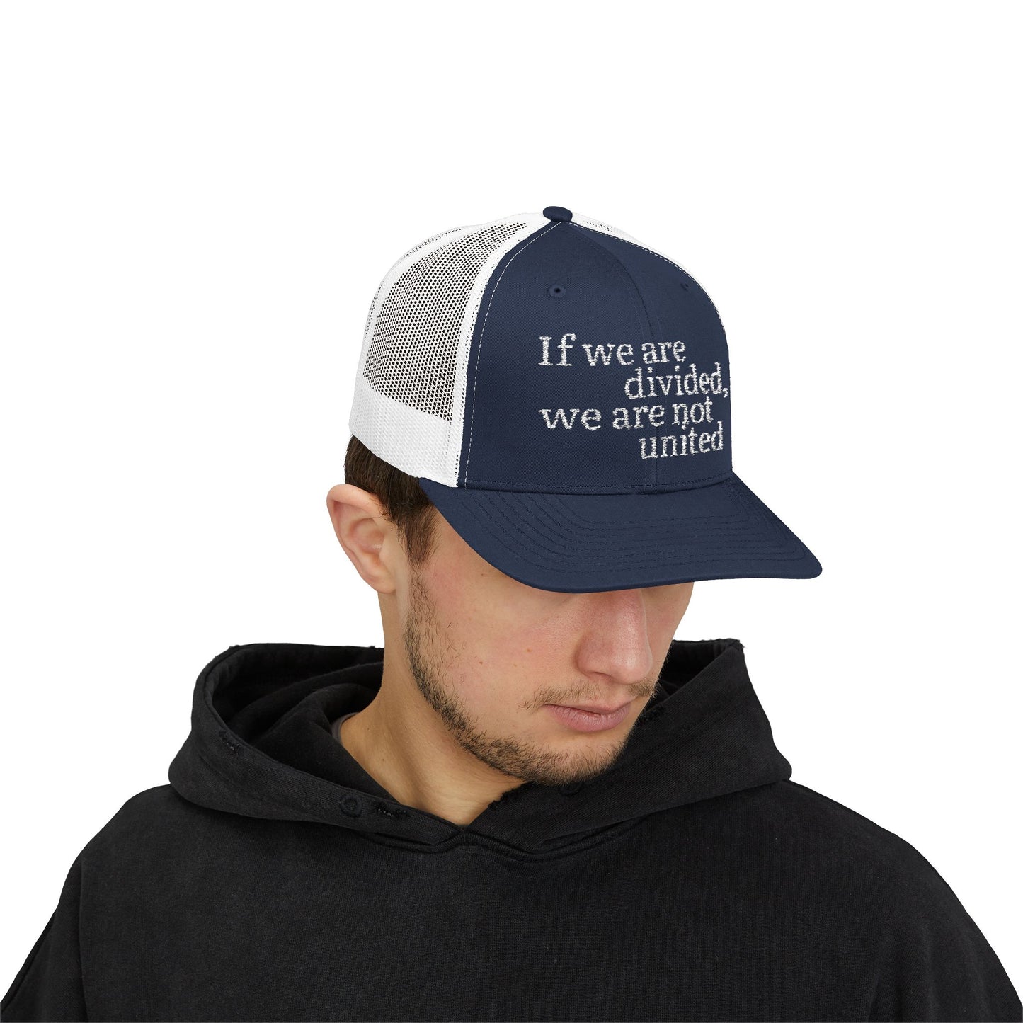 Snapback Trucker Cap with Inspirational Quote - Perfect for Gifts, Casual Wear, Summer Style