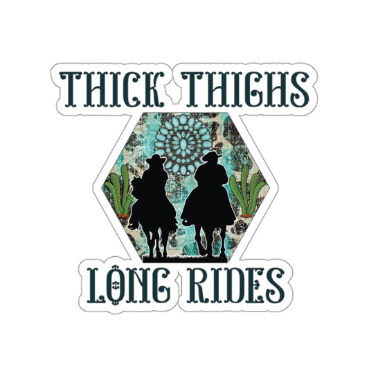 Western Print Die-Cut Stickers