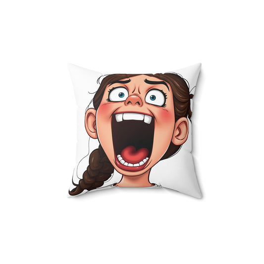 Scream Pillow-- For Girls