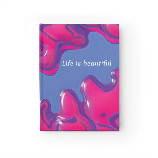 Inspirational Abstract Print Hardcover Journal