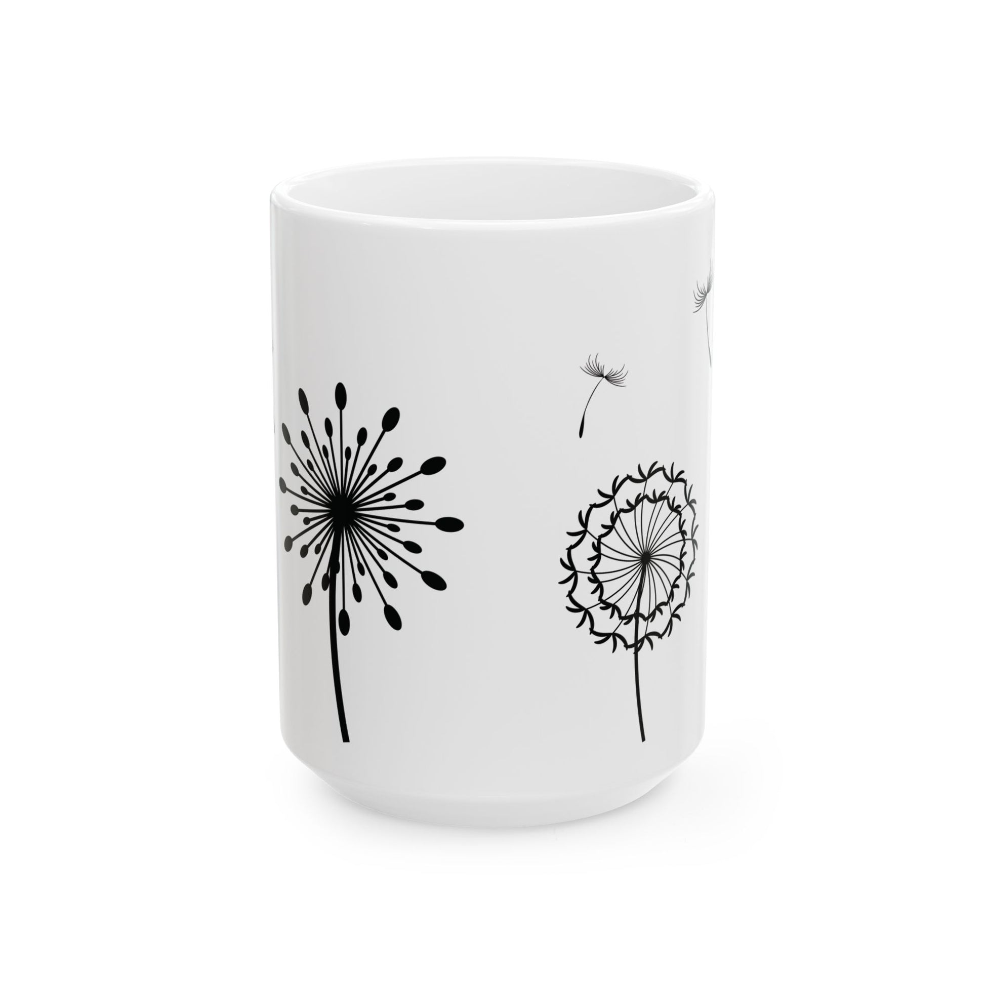Modern Dandelions Mug