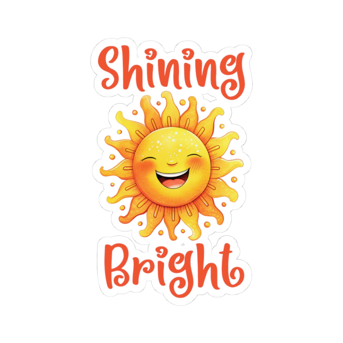 Kiss-Cut Stickers - Sun Print Stickers