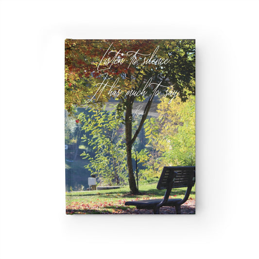 Hardcover Journal - Inspiration in the Park Print