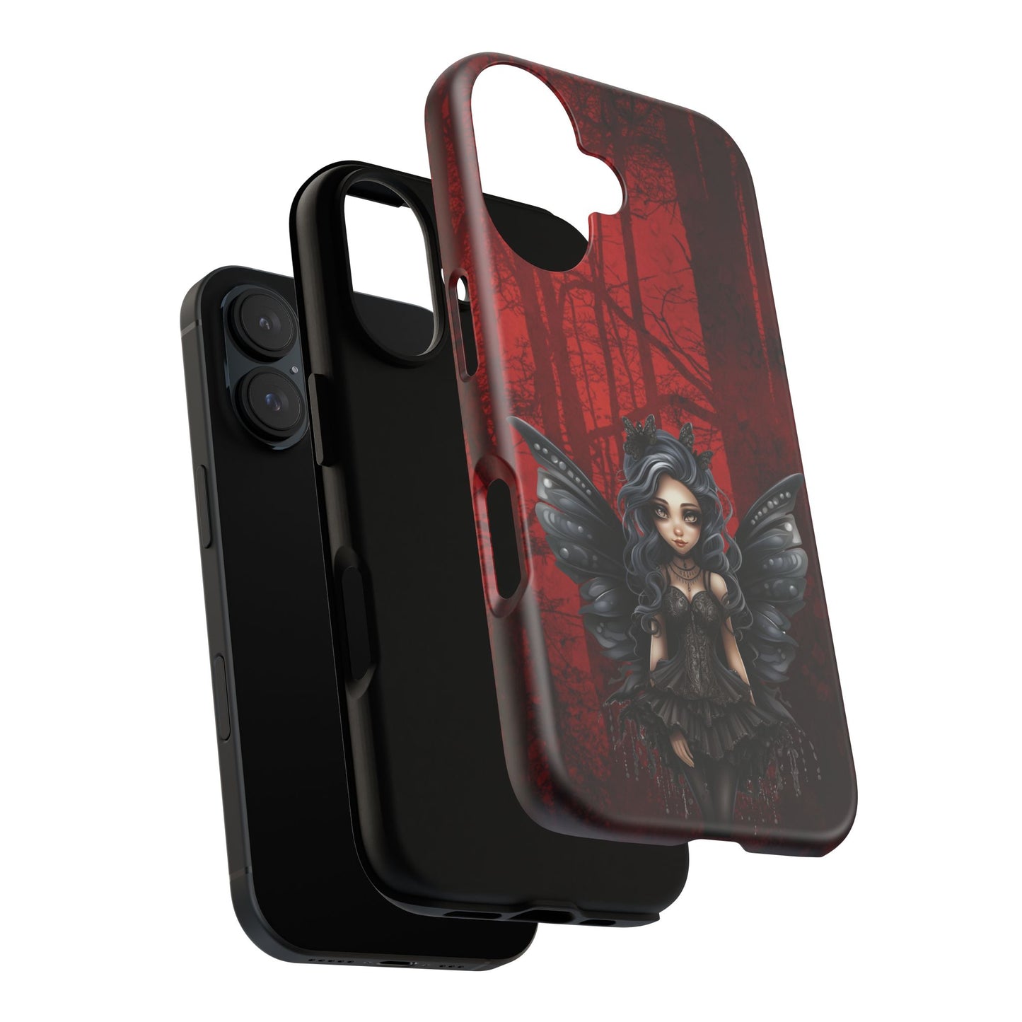 Gothic Fairy Phone Case - Dark Forest Design