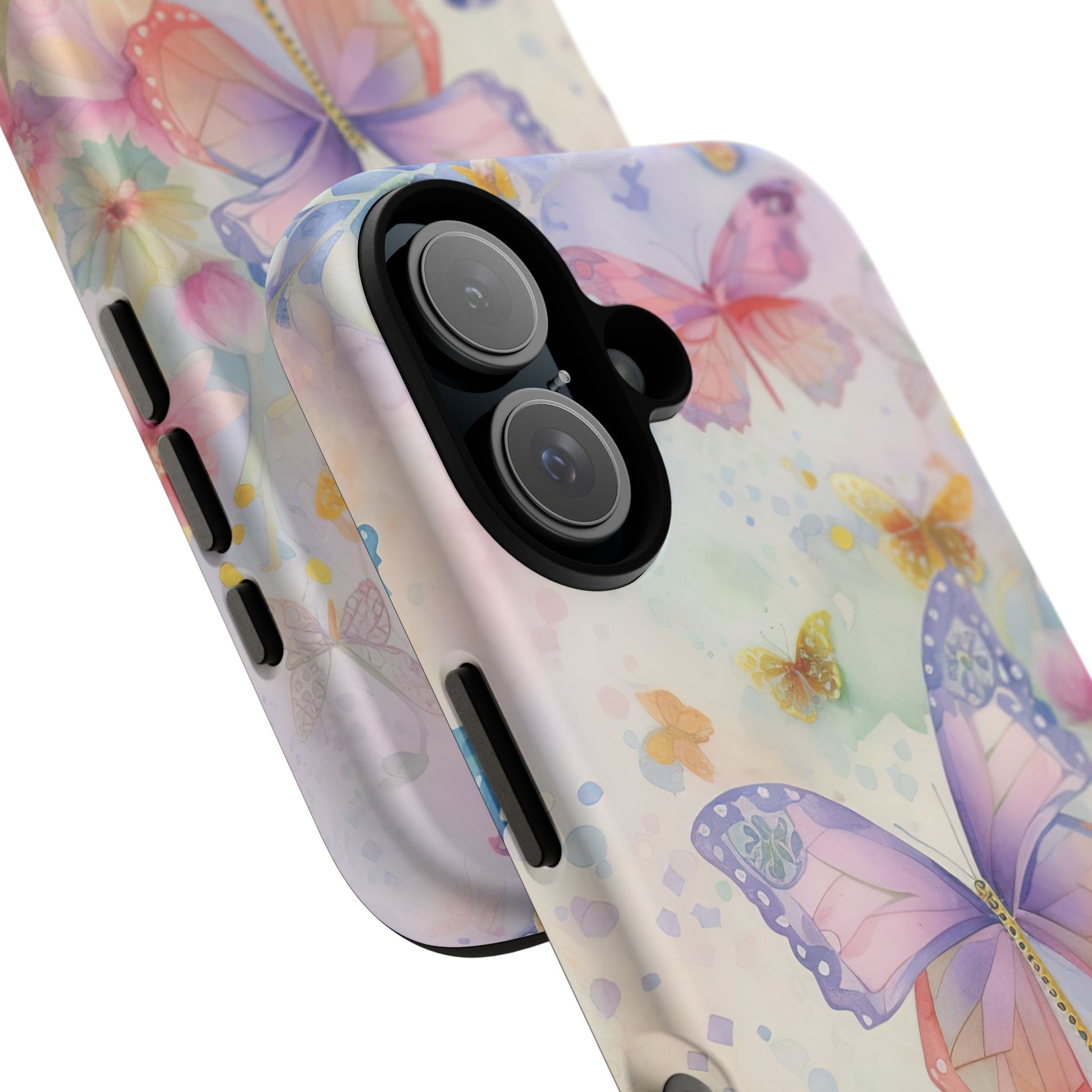 Watercolor Butterfly Tough Case