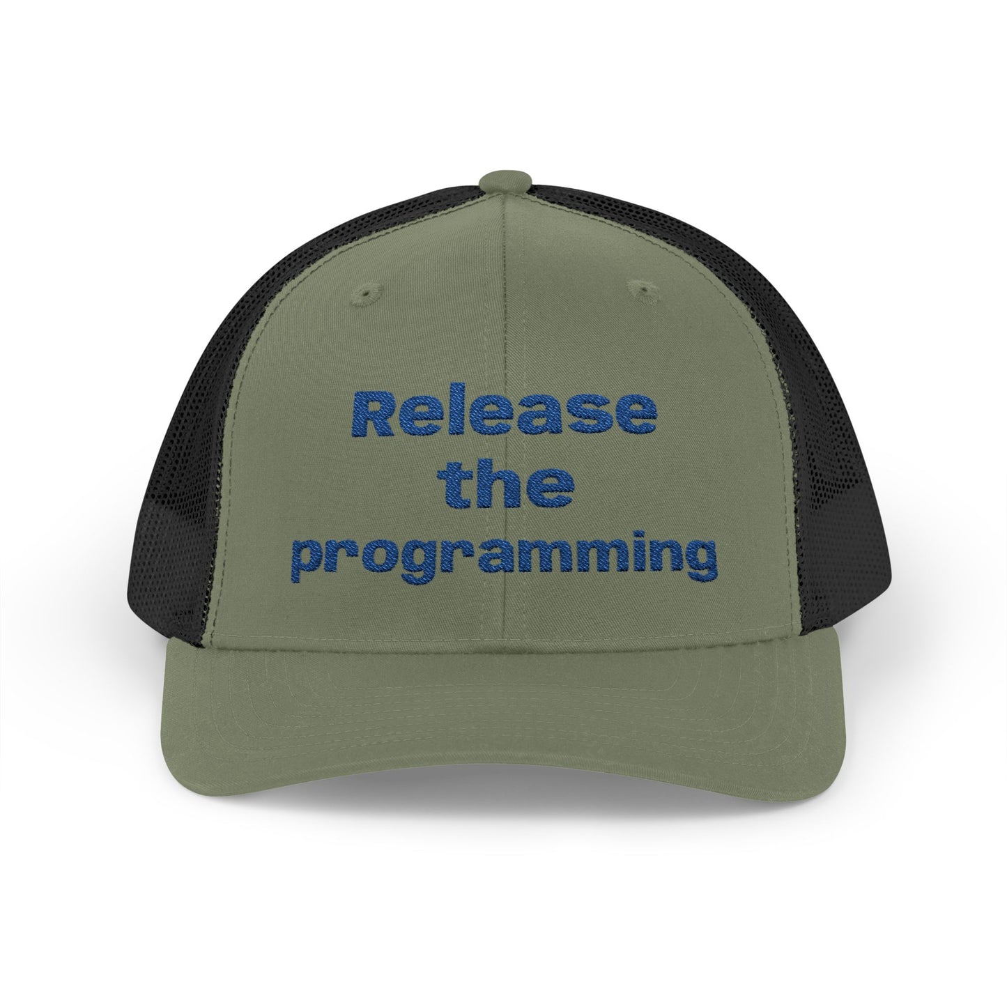 "Release the Programming" Snapback Trucker Cap