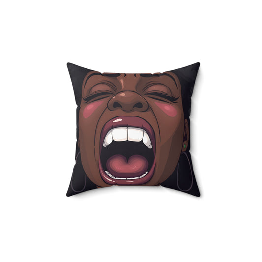 Scream Pillow--For Woman