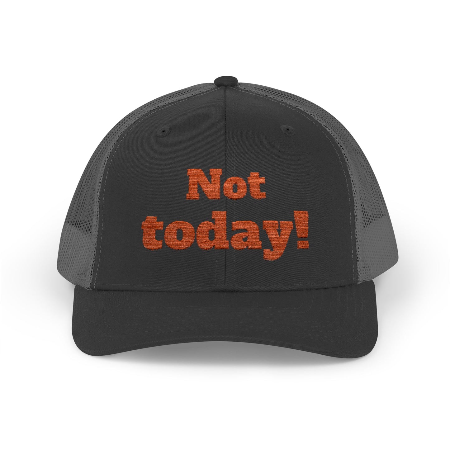 "Not Today!" Snapback Trucker Cap-Statement Hat